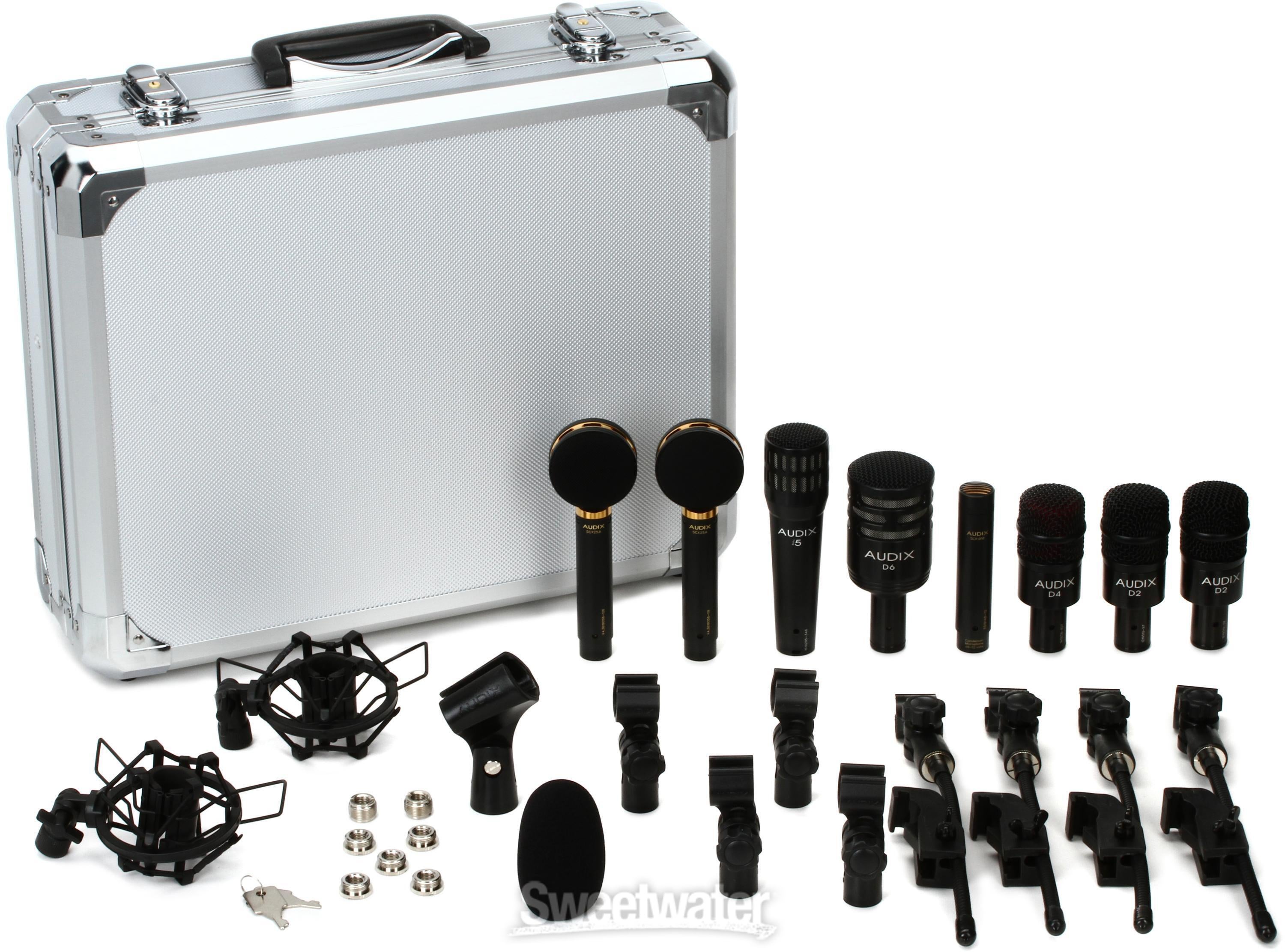 Audix Studio Elite 8 8-piece Drum Microphone Kit | Sweetwater