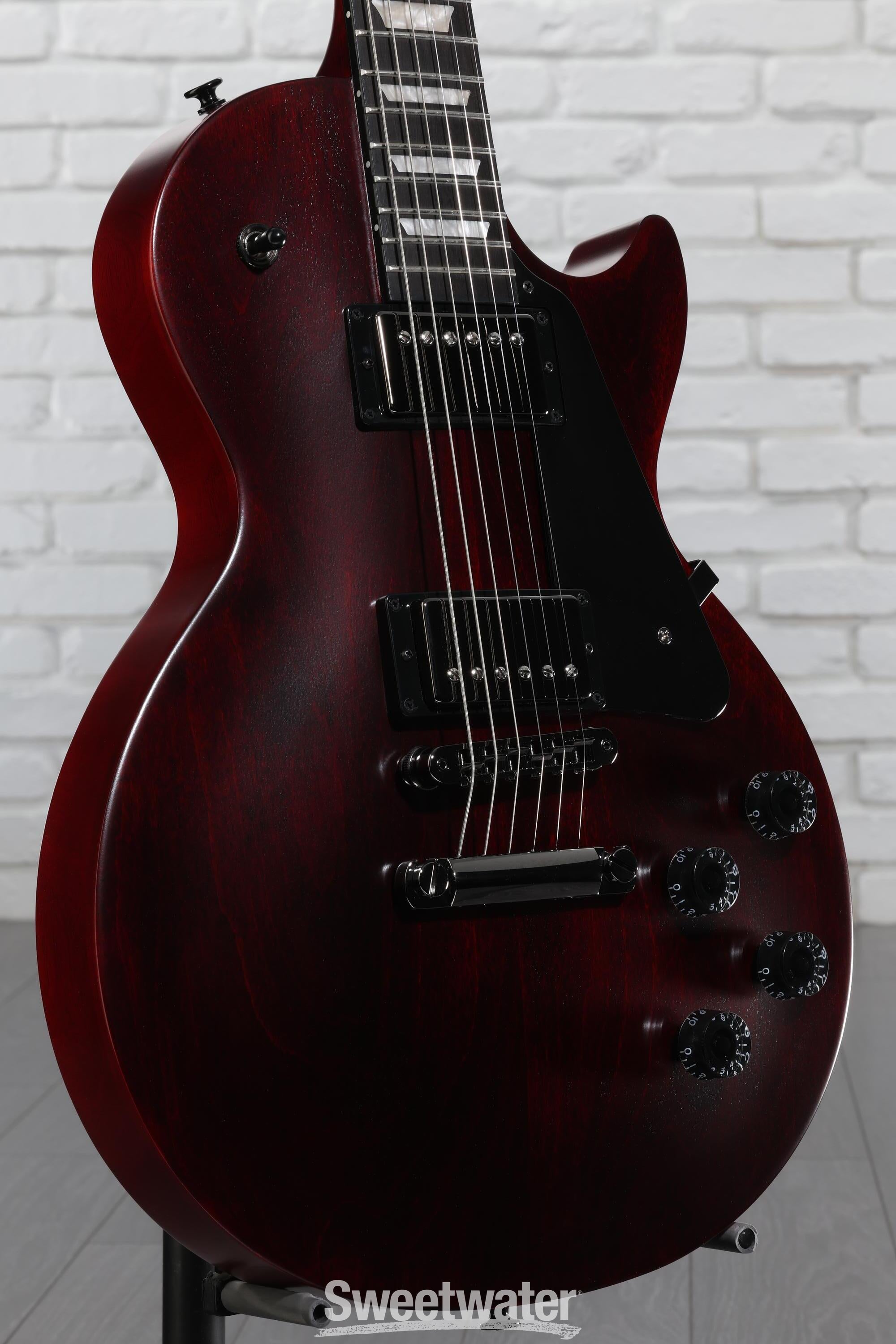 Gibson Les Paul Studio Modern Electric Guitar - Wine Red Satin