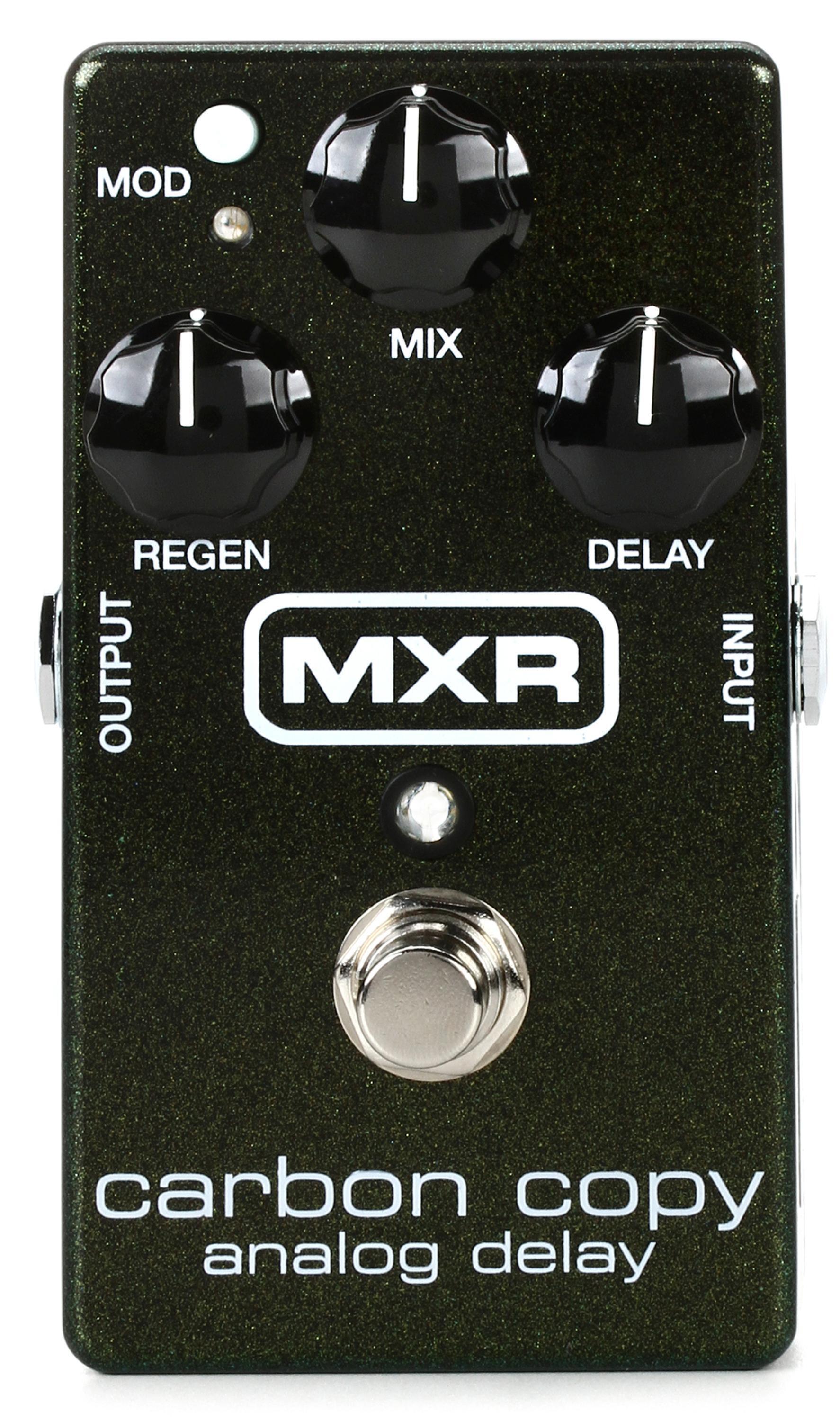 MXR M169 Carbon Copy Analog Delay and M222 Talk Box Pedal Pack