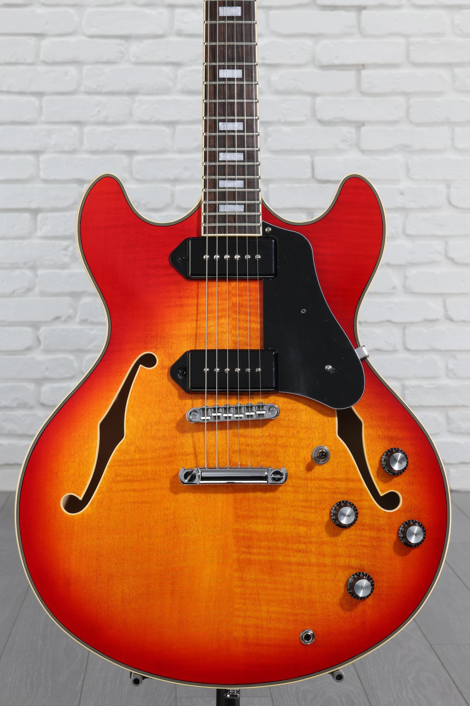 SIRE H7 Cherry Sunburst サイアー セミアコ Sire Larry Carlton H7V Semi-hollowbody Electric Guitar