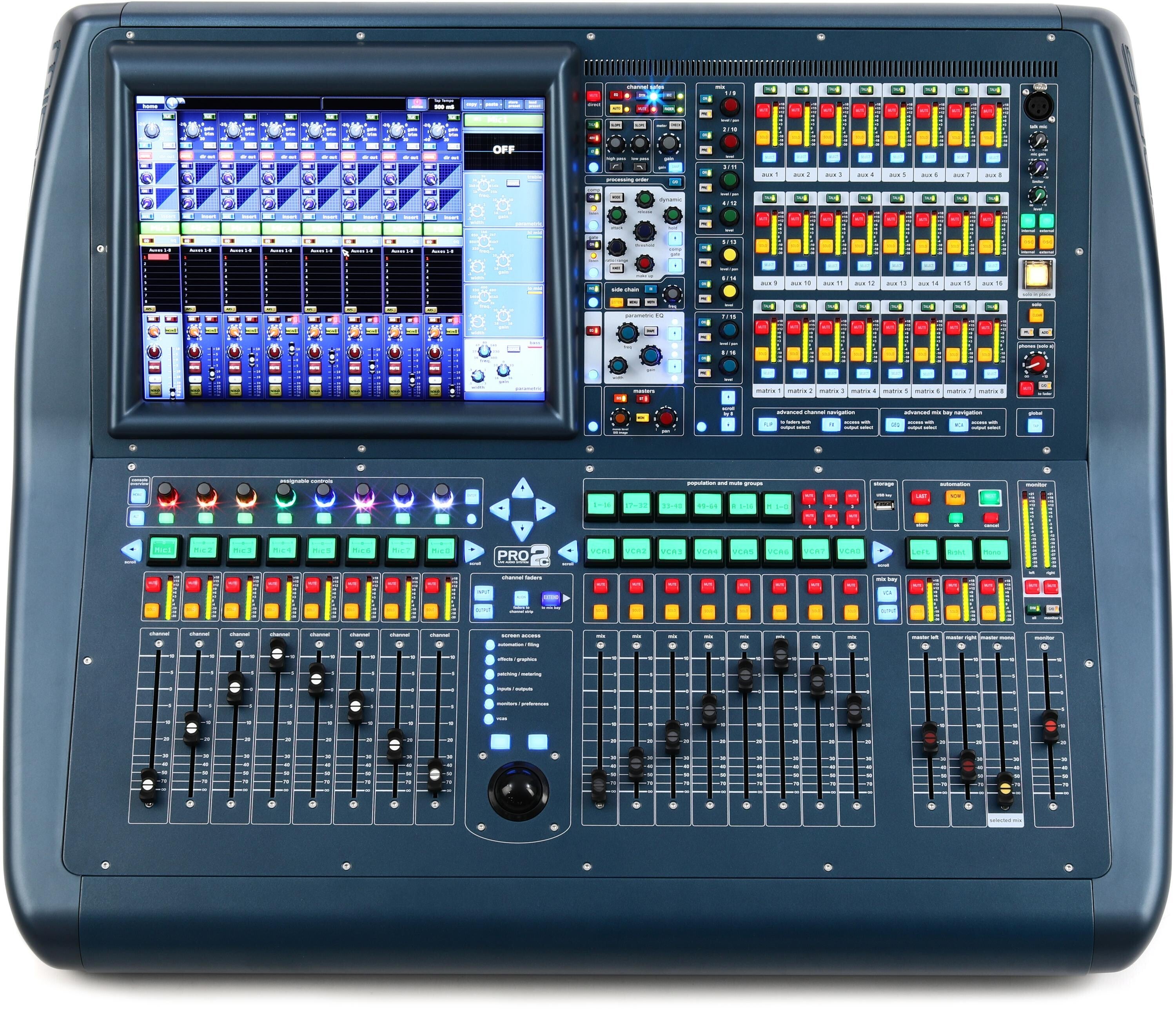 Midas PRO2C-CC-IP 64-channel Compact Digital Mixer | Sweetwater