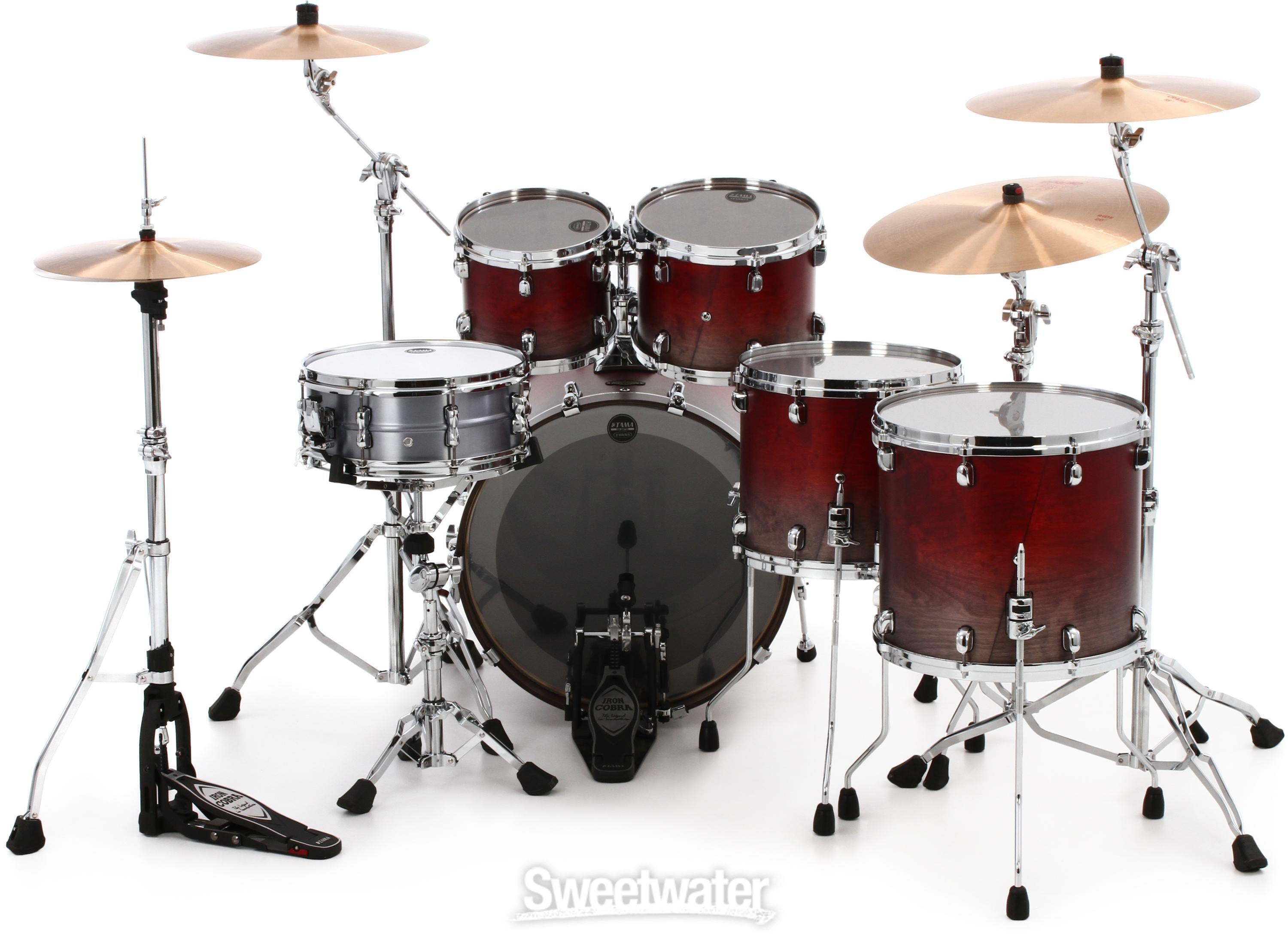 Tama Starclassic Walnut/Birch WBS52LS 5-piece Shell Pack