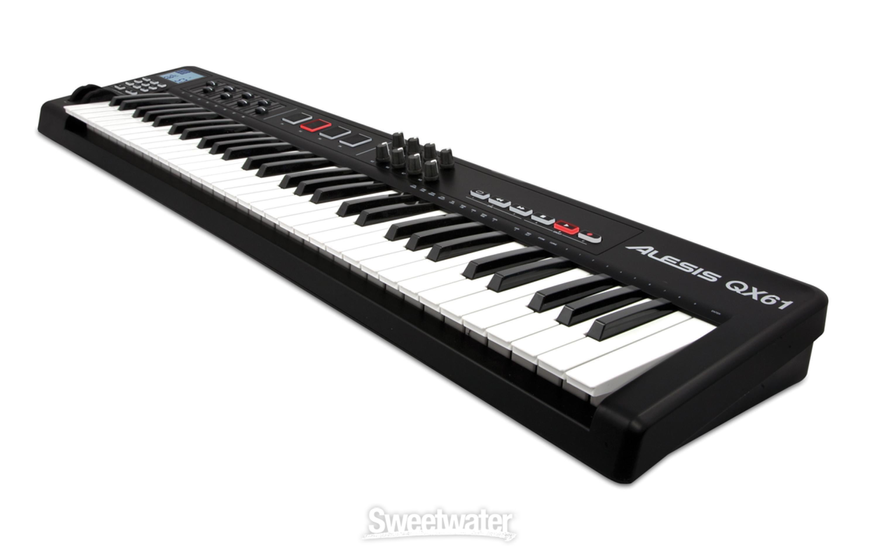 Alesis QX61 61-key USB MIDI Controller | Sweetwater