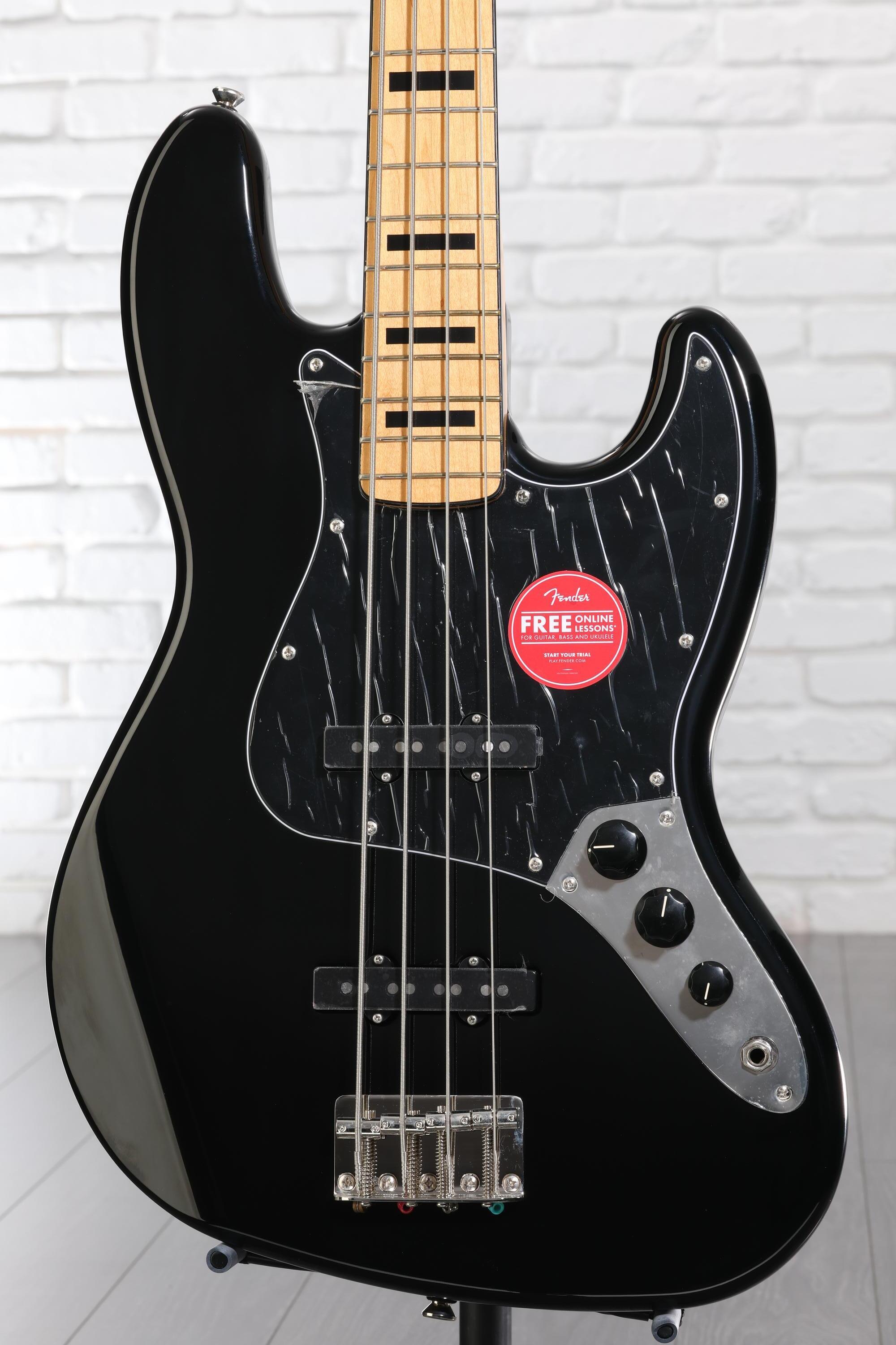 ベース squier jazz bass 70's classic vibe Squier Classic Vibe '70s Jazz Bass Maple Fingerboard Black