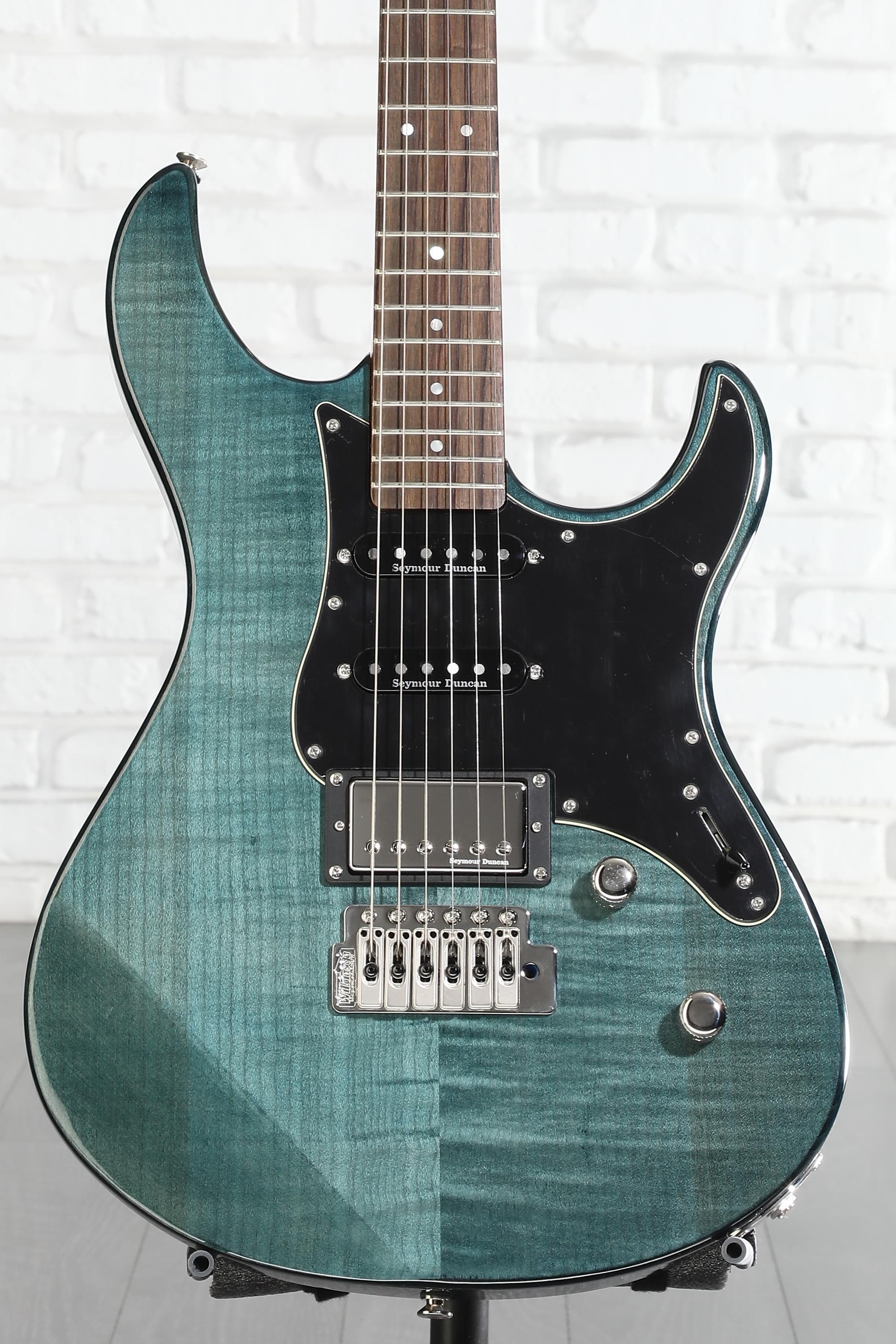 Yamaha Pacifica PAC612VIIFM Electric Guitar - Indigo Blue | Sweetwater