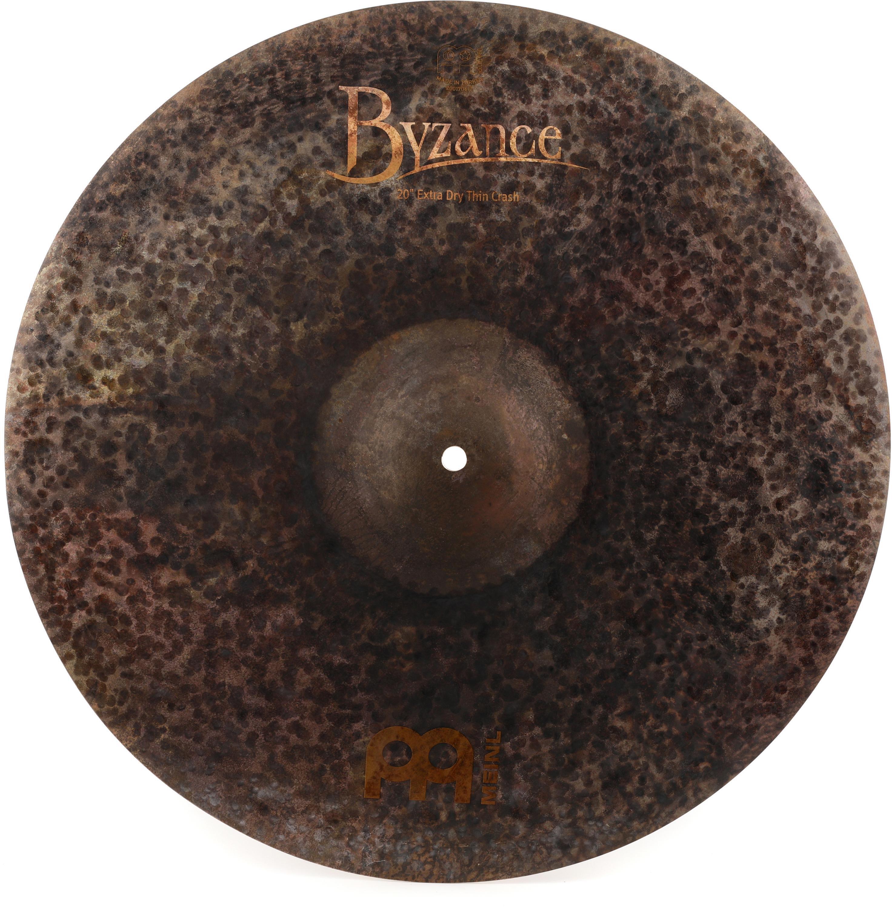 Bundled Item: Meinl Cymbals 20 inch Byzance Extra Dry Thin Crash Cymbal