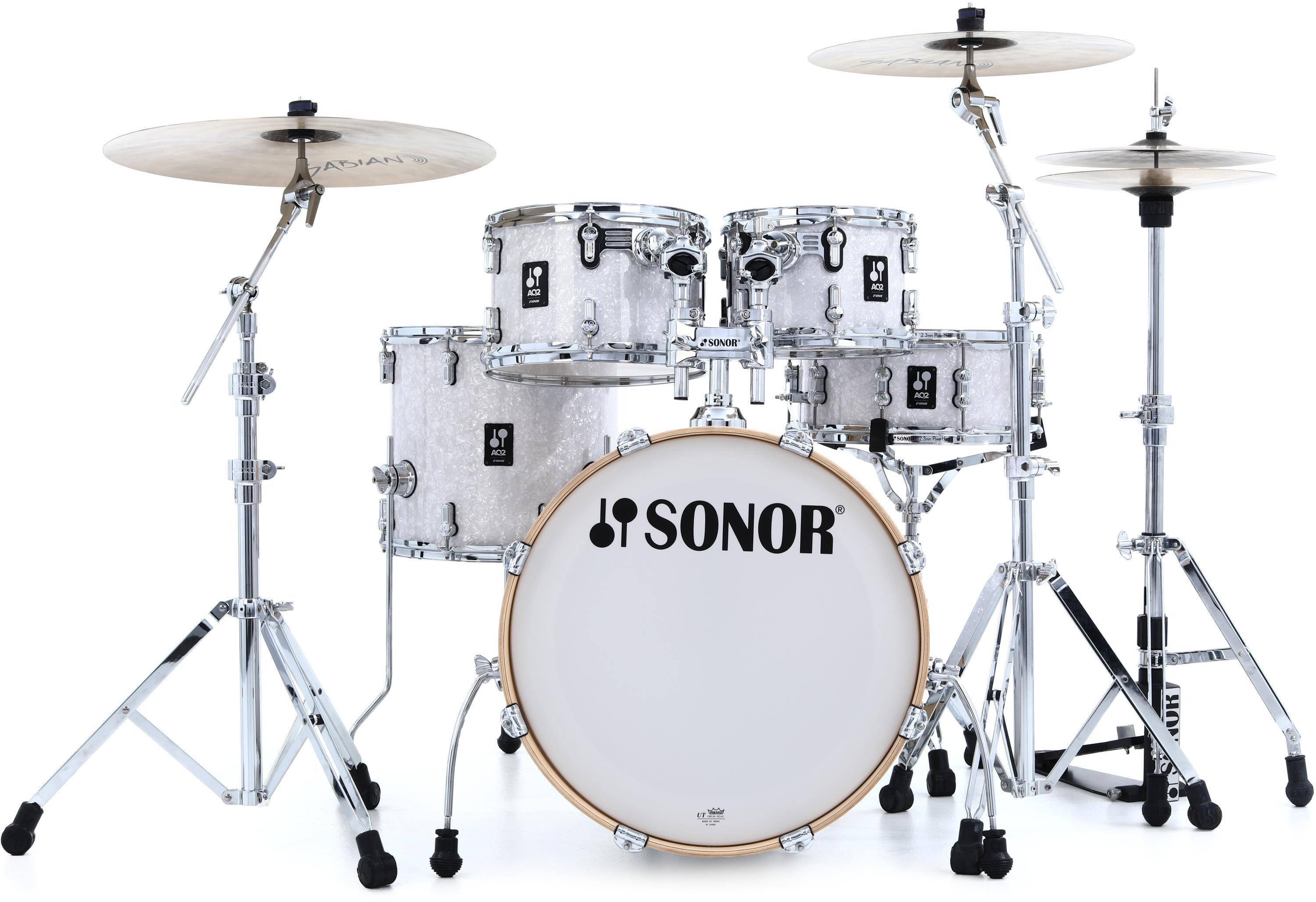 Sonor AQ2 Studio 5-piece Shell Pack - White Marine Pearl