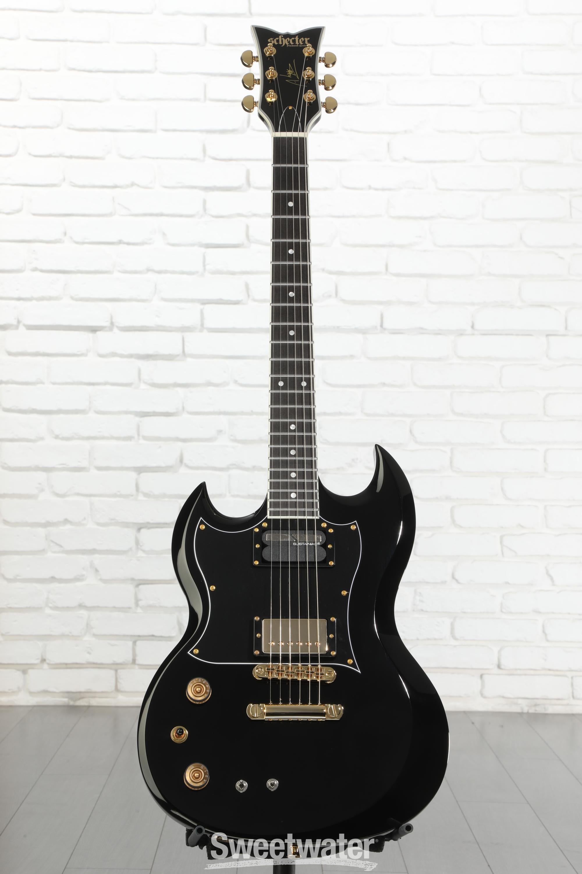 Schecter ZV-H6LLYW66D-S Zacky Vengeance Left-handed Signature