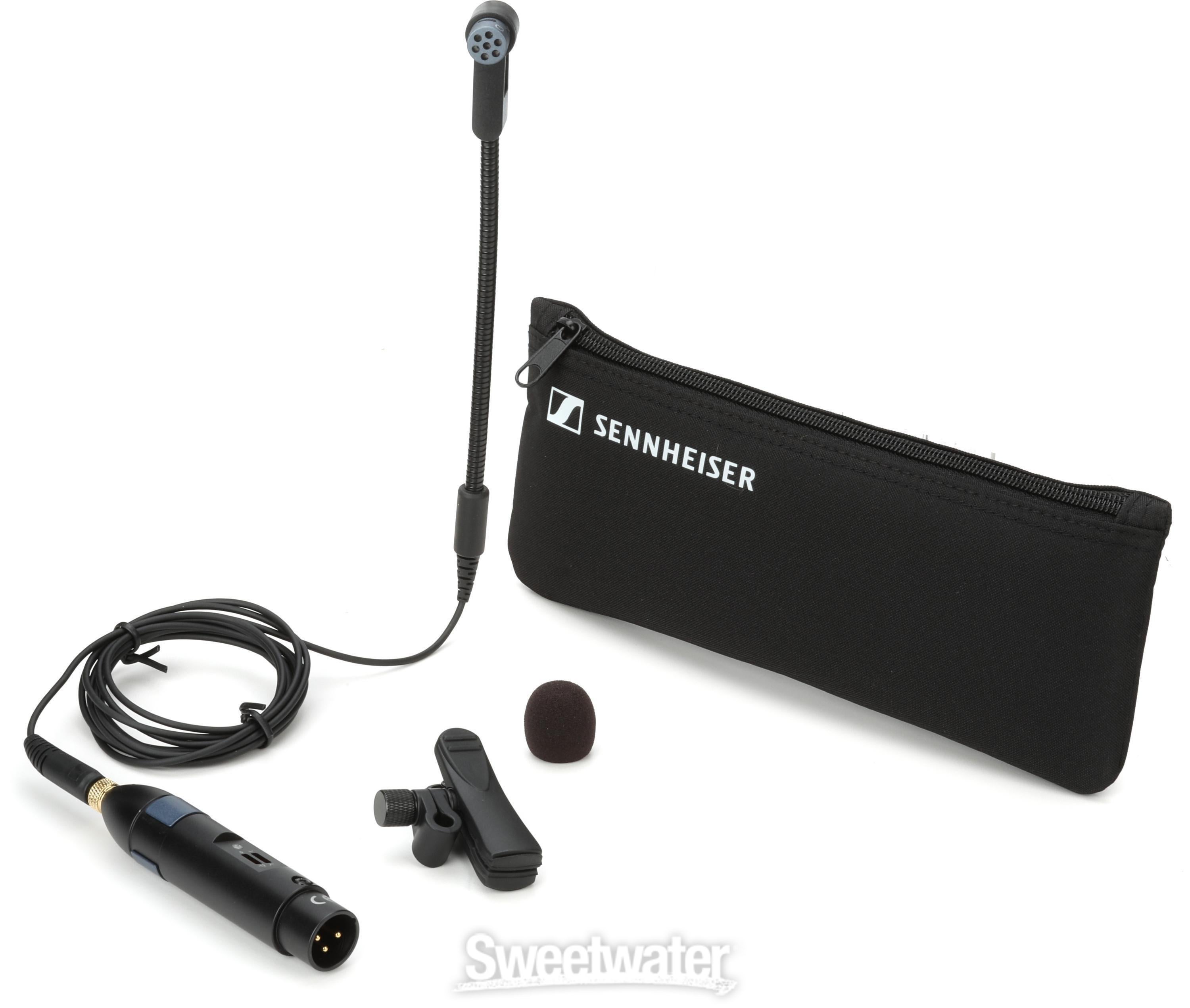 楽器用コンデンサーマイク Sennheiser e908B Sennheiser e 908 B Condenser Gooseneck Clip-on Microphone