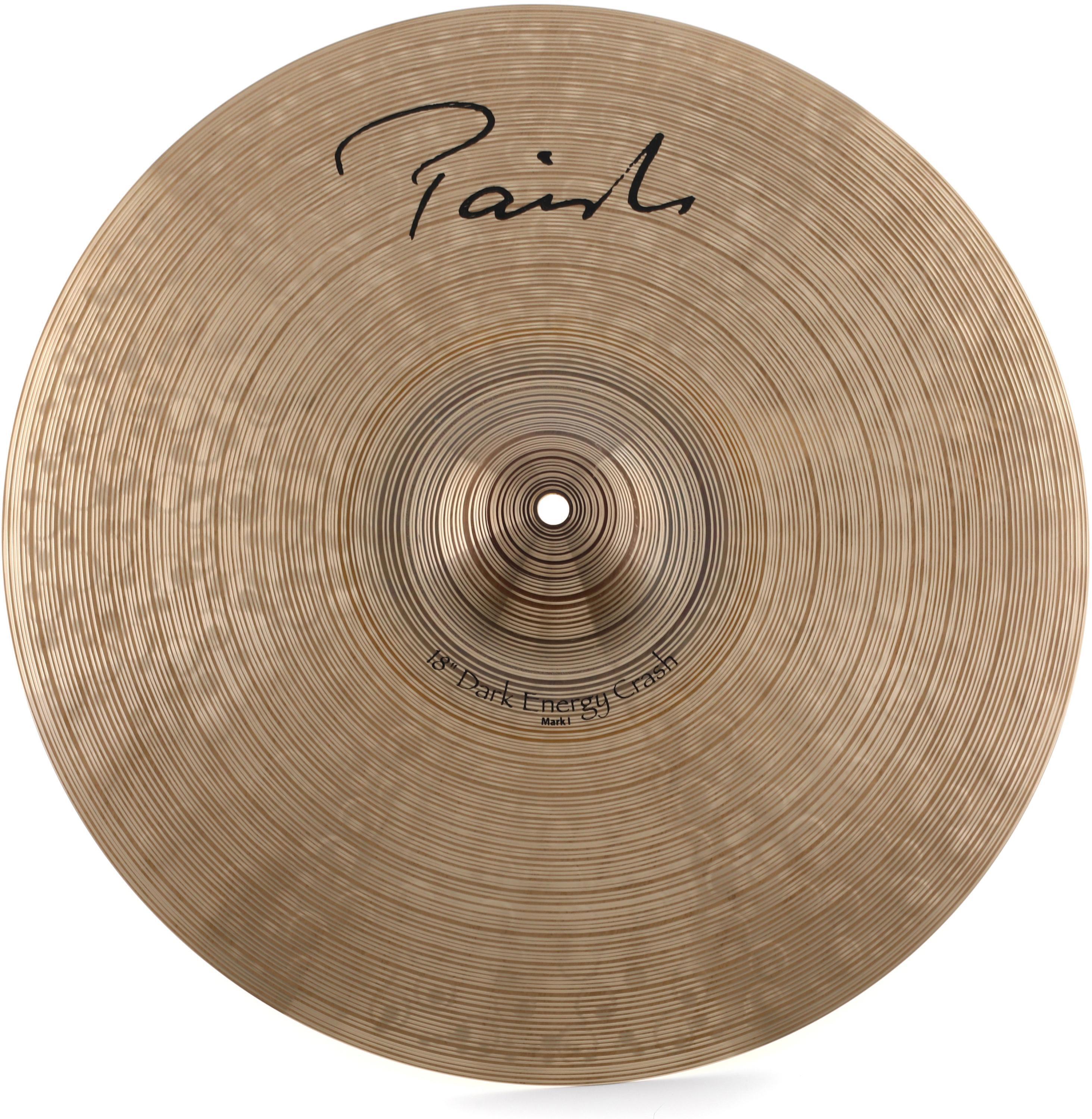 PAISTE Dark Energy Crash Mark-I 18 パイステ クラッシュシンバル-