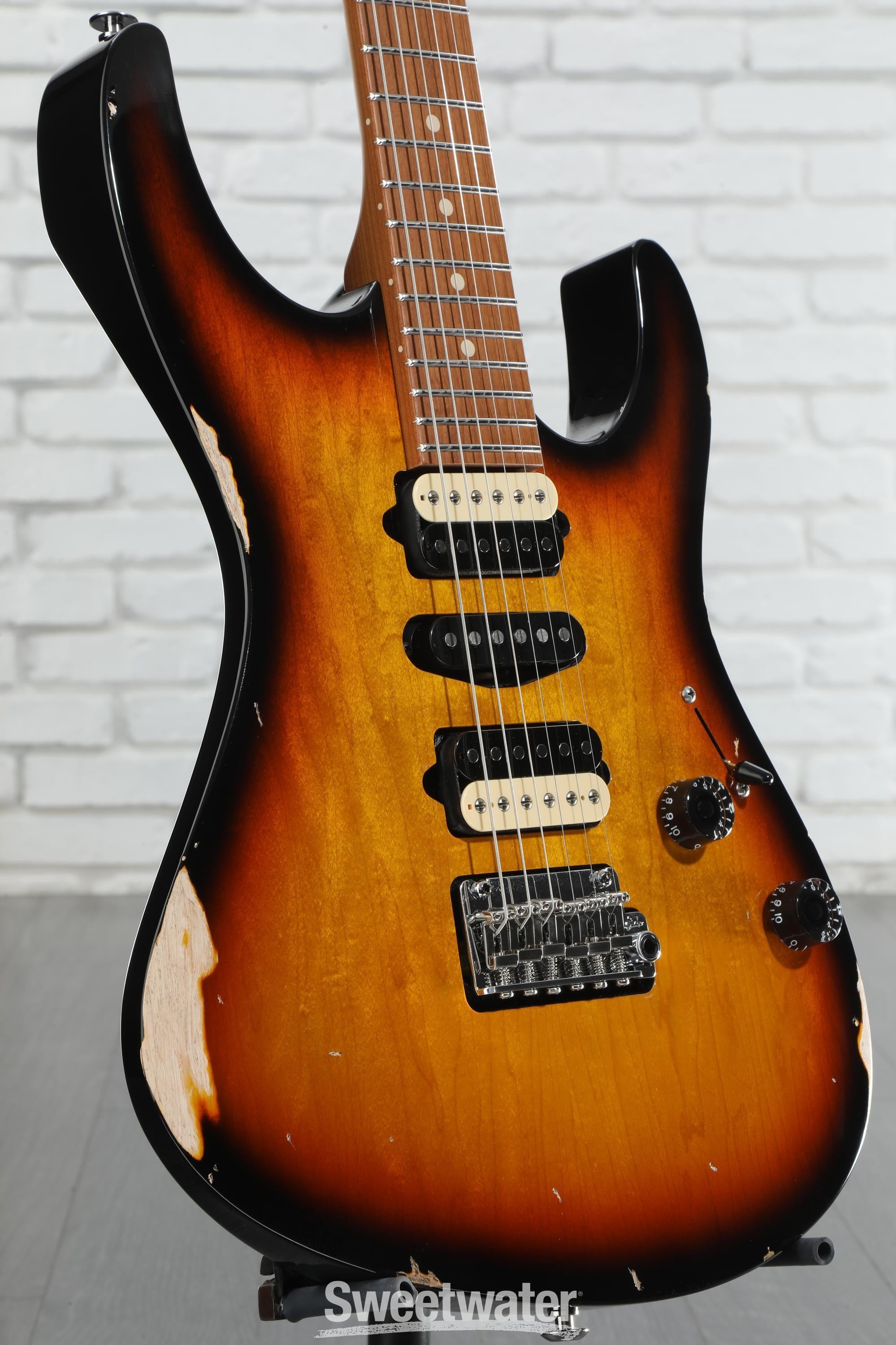 Suhr Modern T Antique サンバースト Suhr Modern Antique Pro Limited Guitar - 2-Tone Tobacco