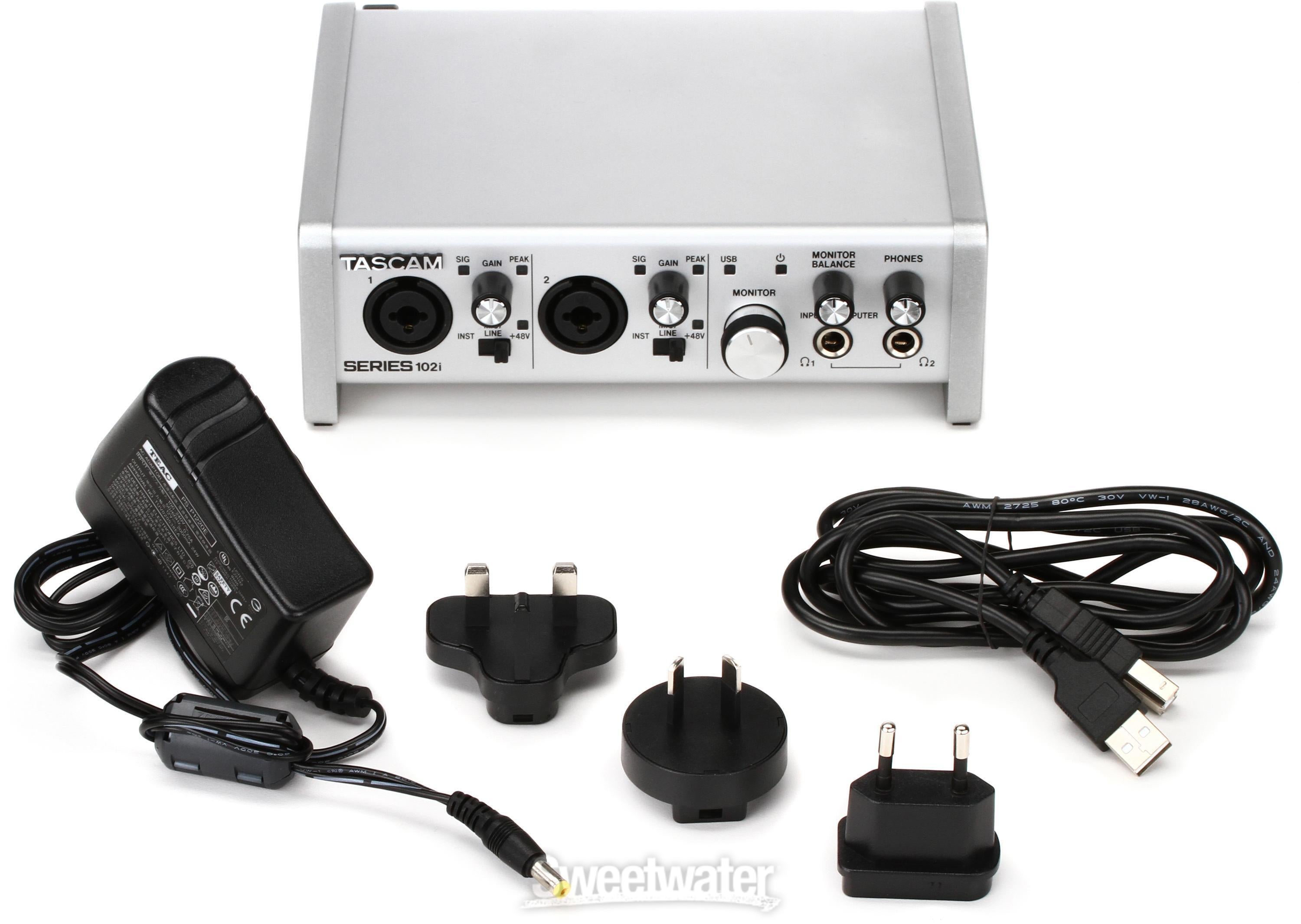 TASCAM Series 102i USB Audio u0026 MIDI Interface