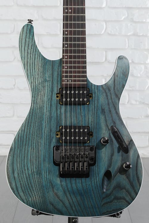 Ibanez Standard S520AH Electric Guitar - Cosmic Blue Stained