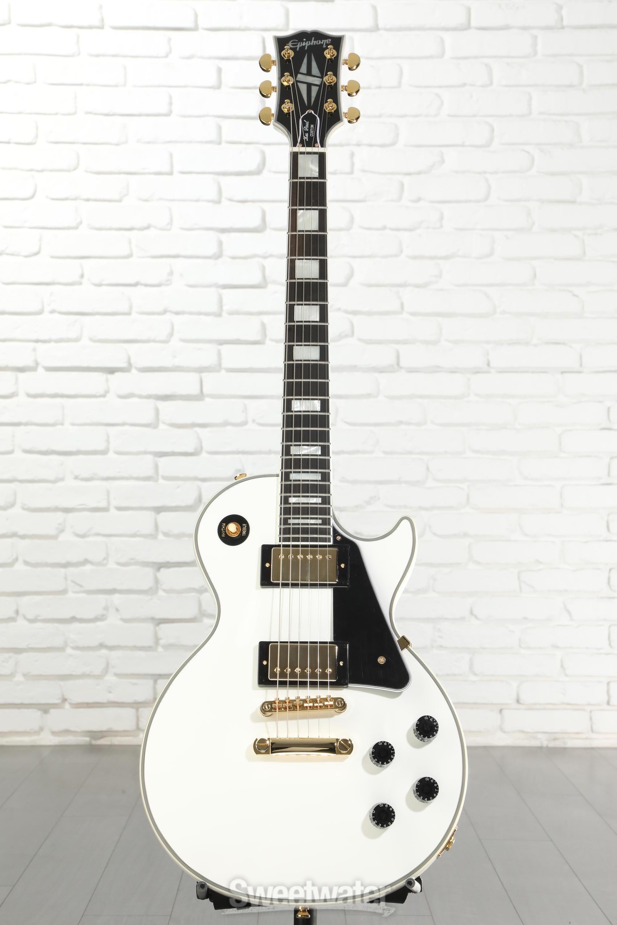 Epiphone Inspired by Gibson Custom Les Paul Custom Electric Guitar