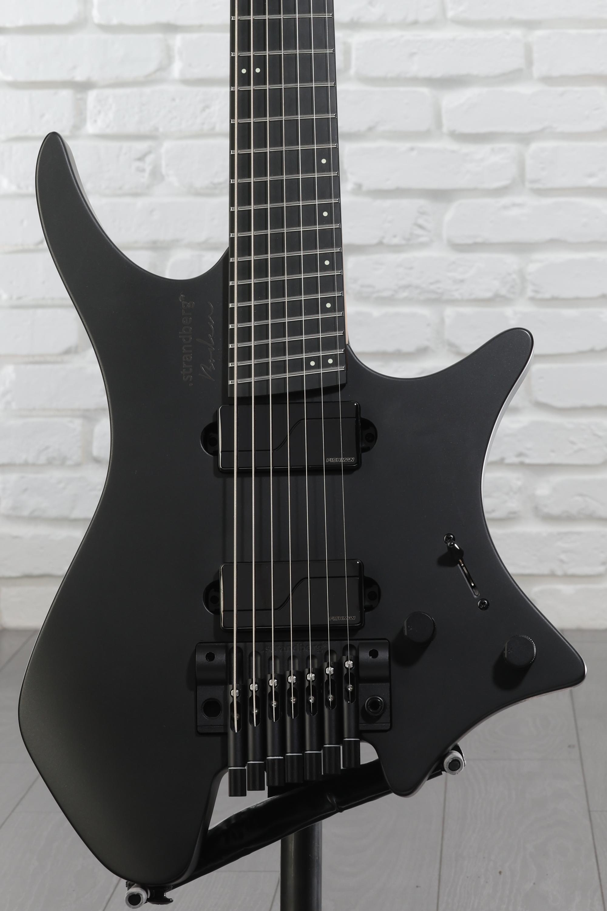 ギター Strandberg Boden OS7 Tremolo Platinum strandberg Boden J Artisan 7 Tremolo Wenge Buckeye