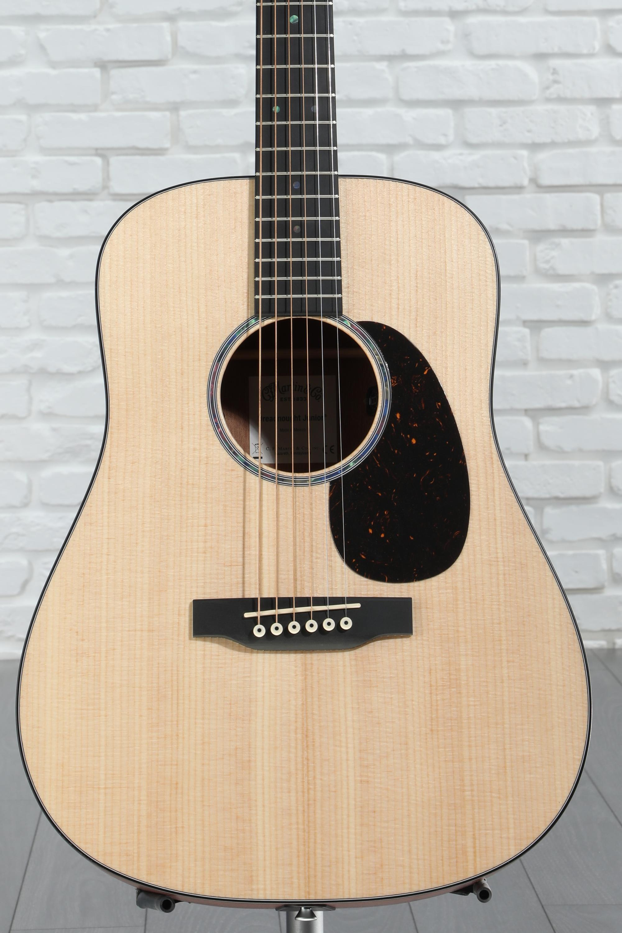 Martin D Jr-E Acoustic-electric Guitar - Natural | Sweetwater