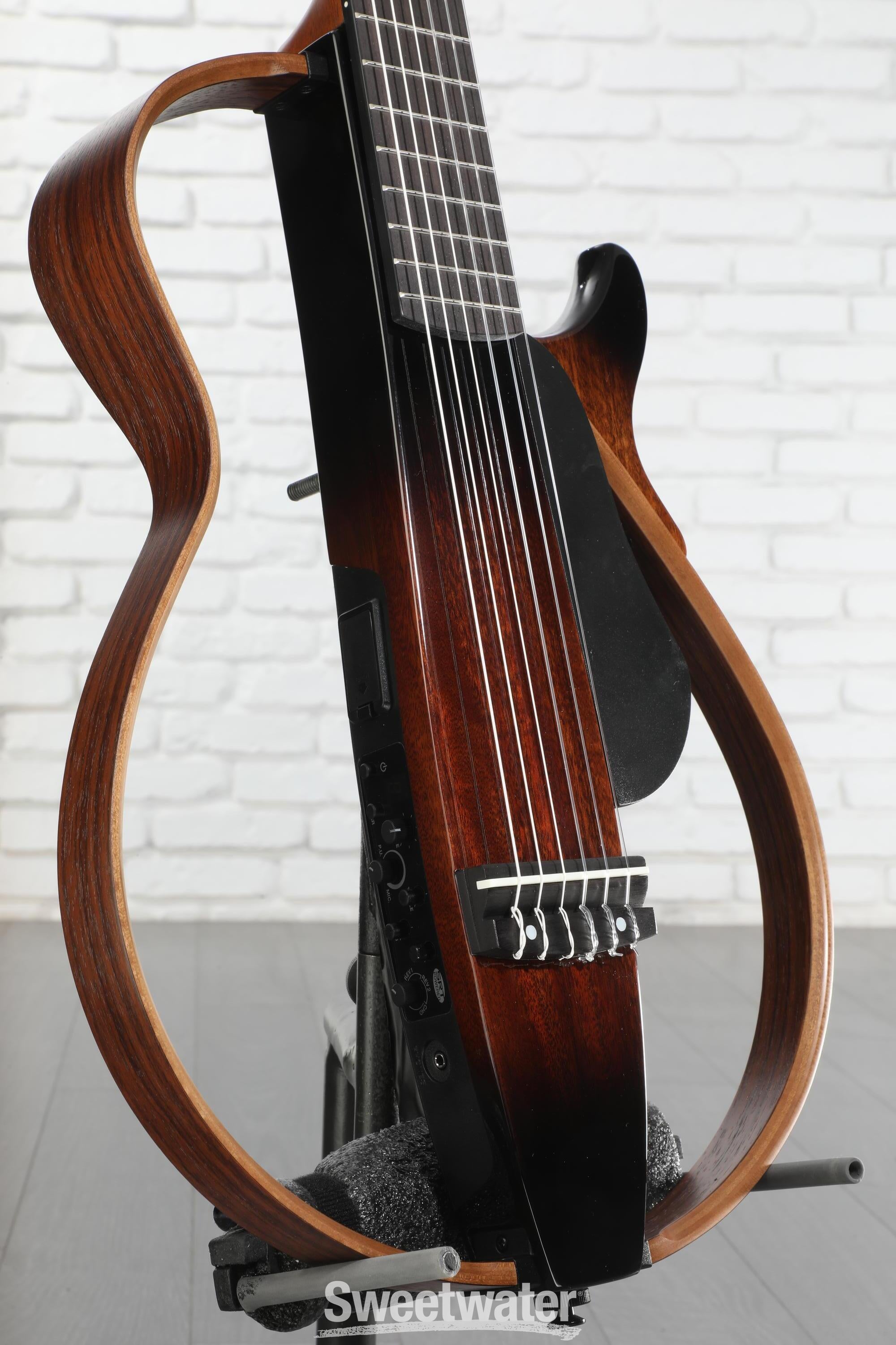 Yamaha SLG200N Silent Nylon-String Guitar - Tobacco Sunburst