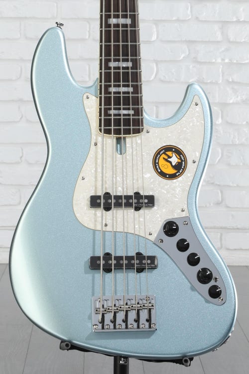 Sire Marcus Miller V7 Alder 5-string Bass Guitar - Lake Placid Blue