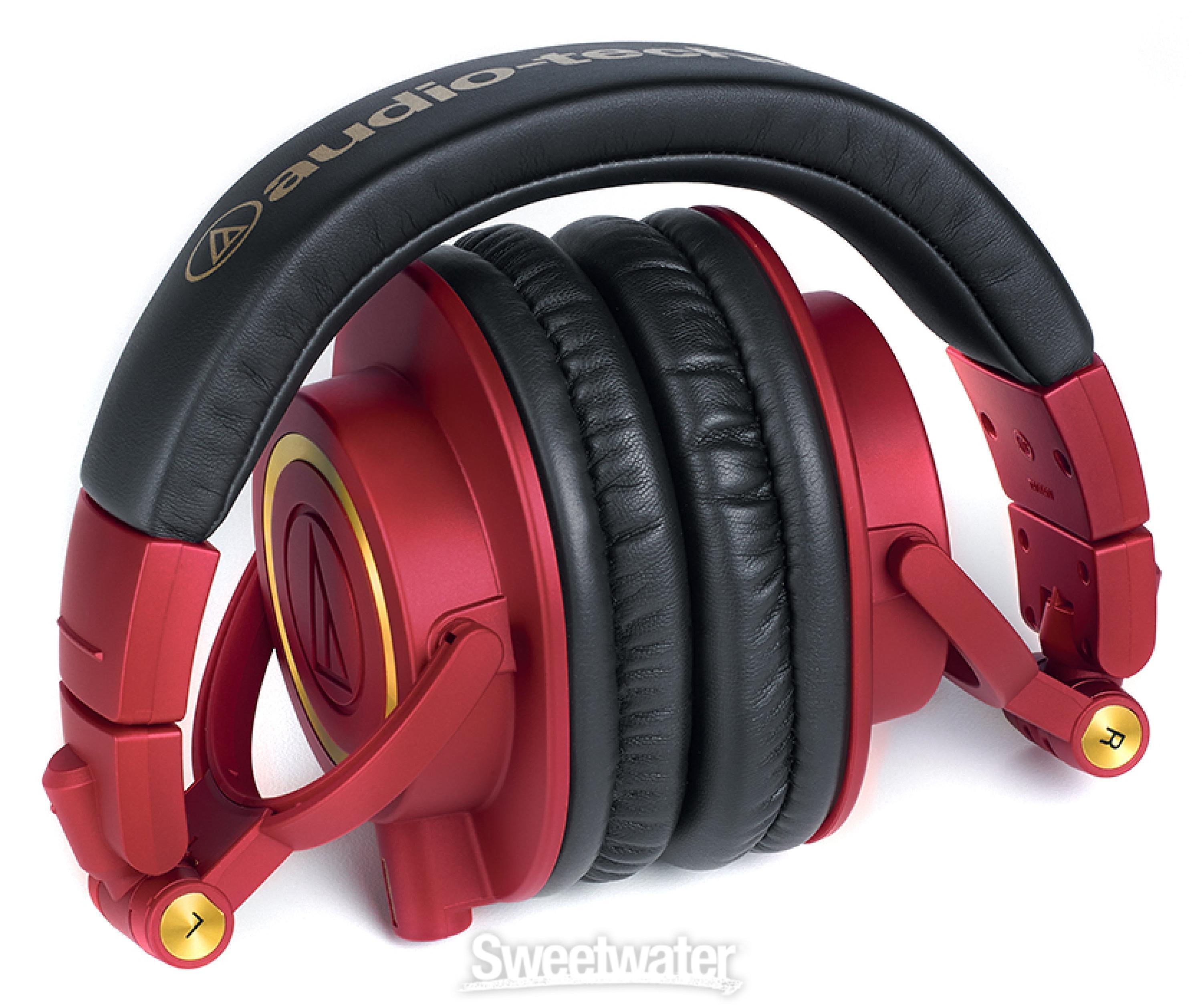 Audio technica red and gold new arrivals