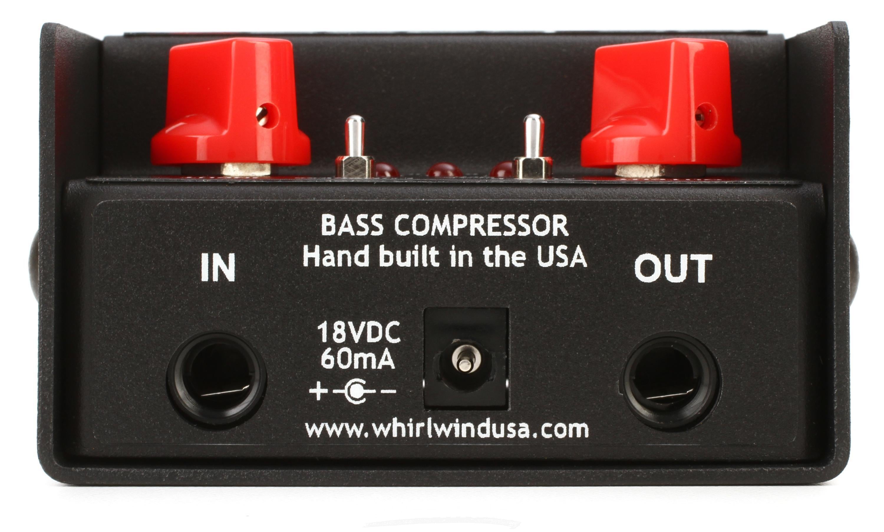Whirlwind OC Bass Optical Compressor Pedal | Sweetwater