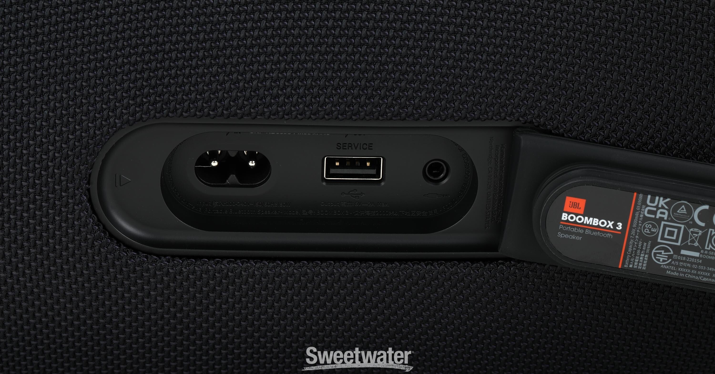 JBL Lifestyle Boombox 3 Bluetooth Speaker - Black | Sweetwater