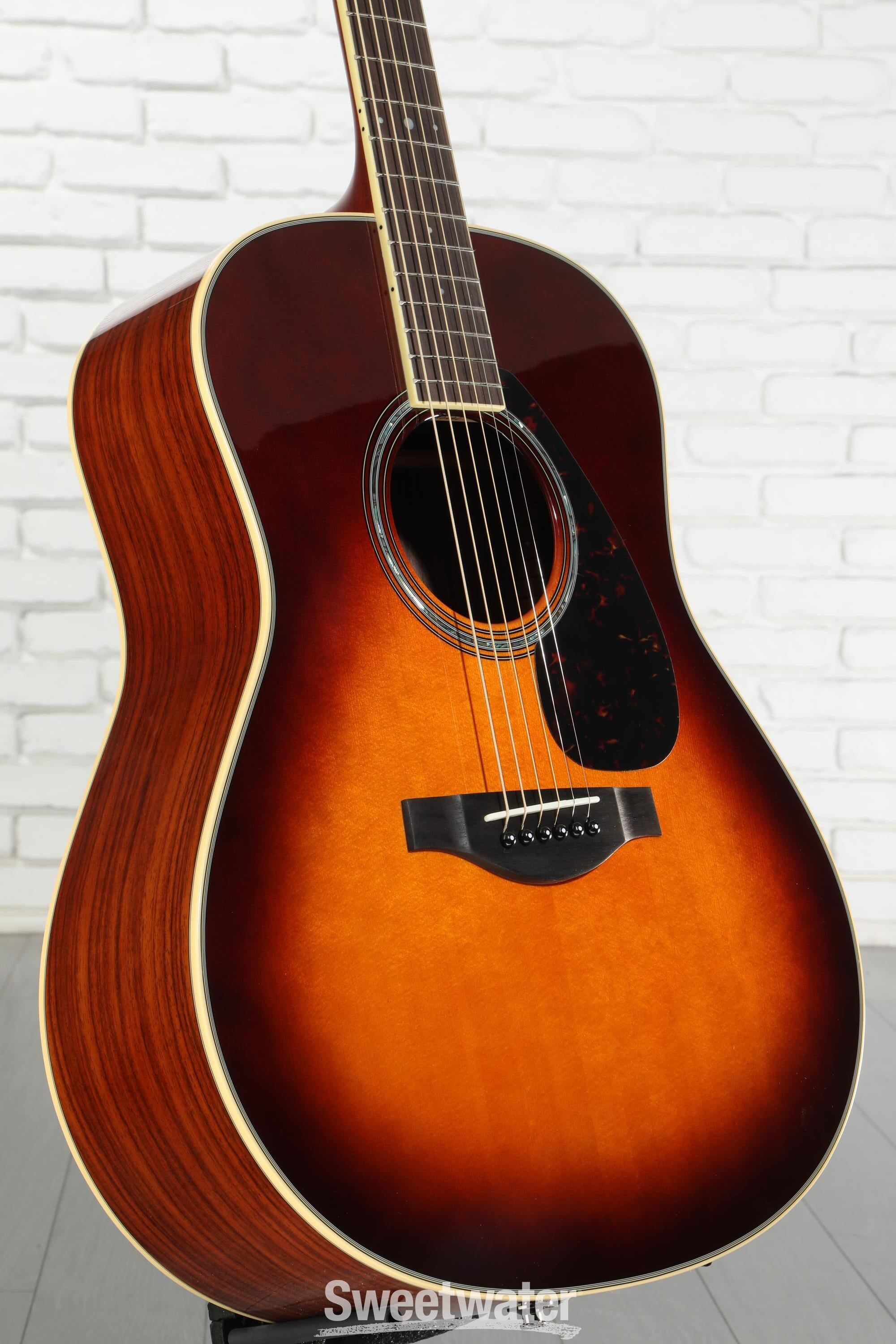 Yamaha LL6 ARE Original Jumbo Acoustic Guitar - Brown Sunburst