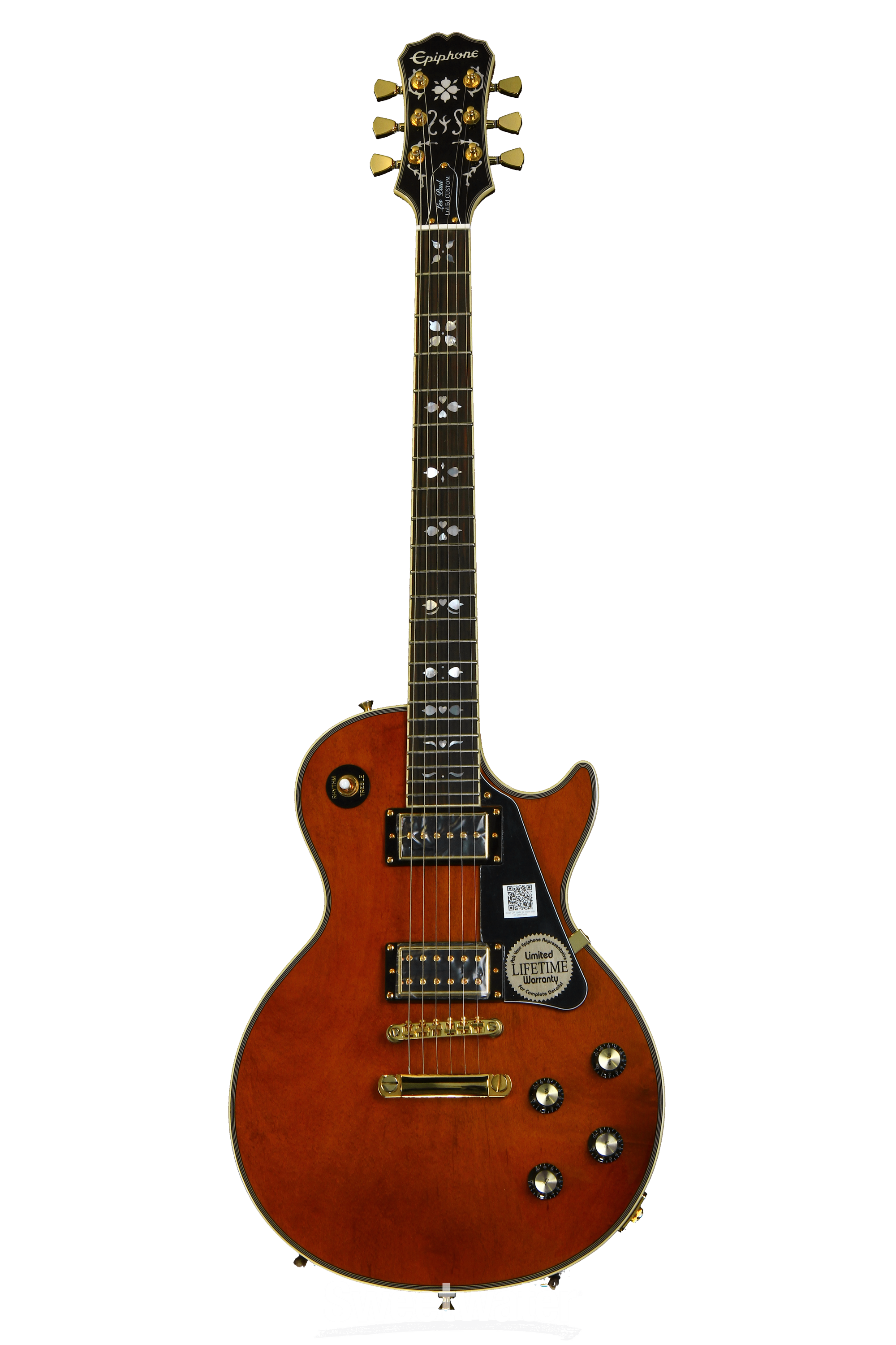 Epiphone Lee Malia Les Paul Custom - Walnut | Sweetwater