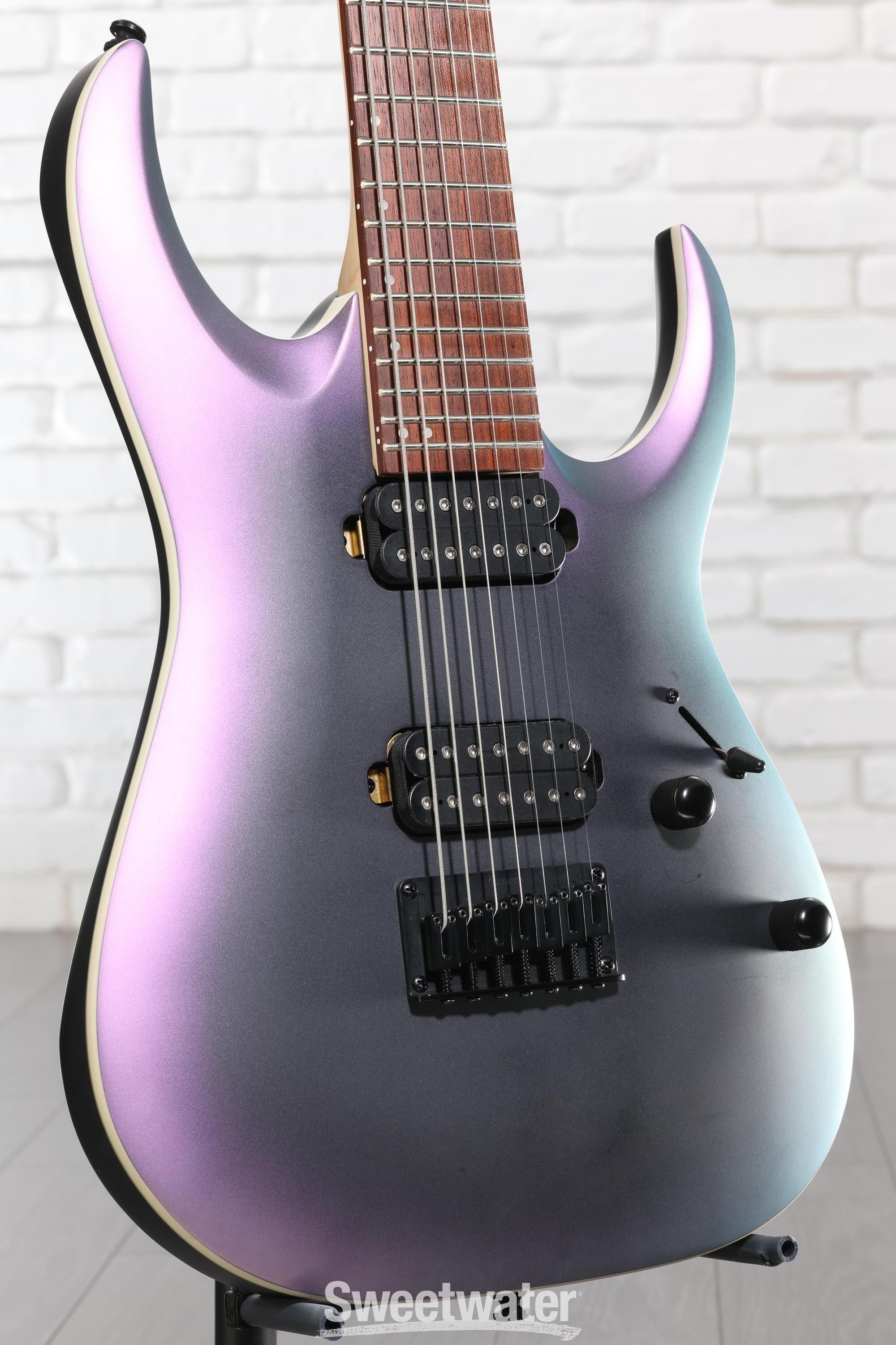 Ibanez Standard RGA742EX 7-string Electric Guitar - Black Aurora