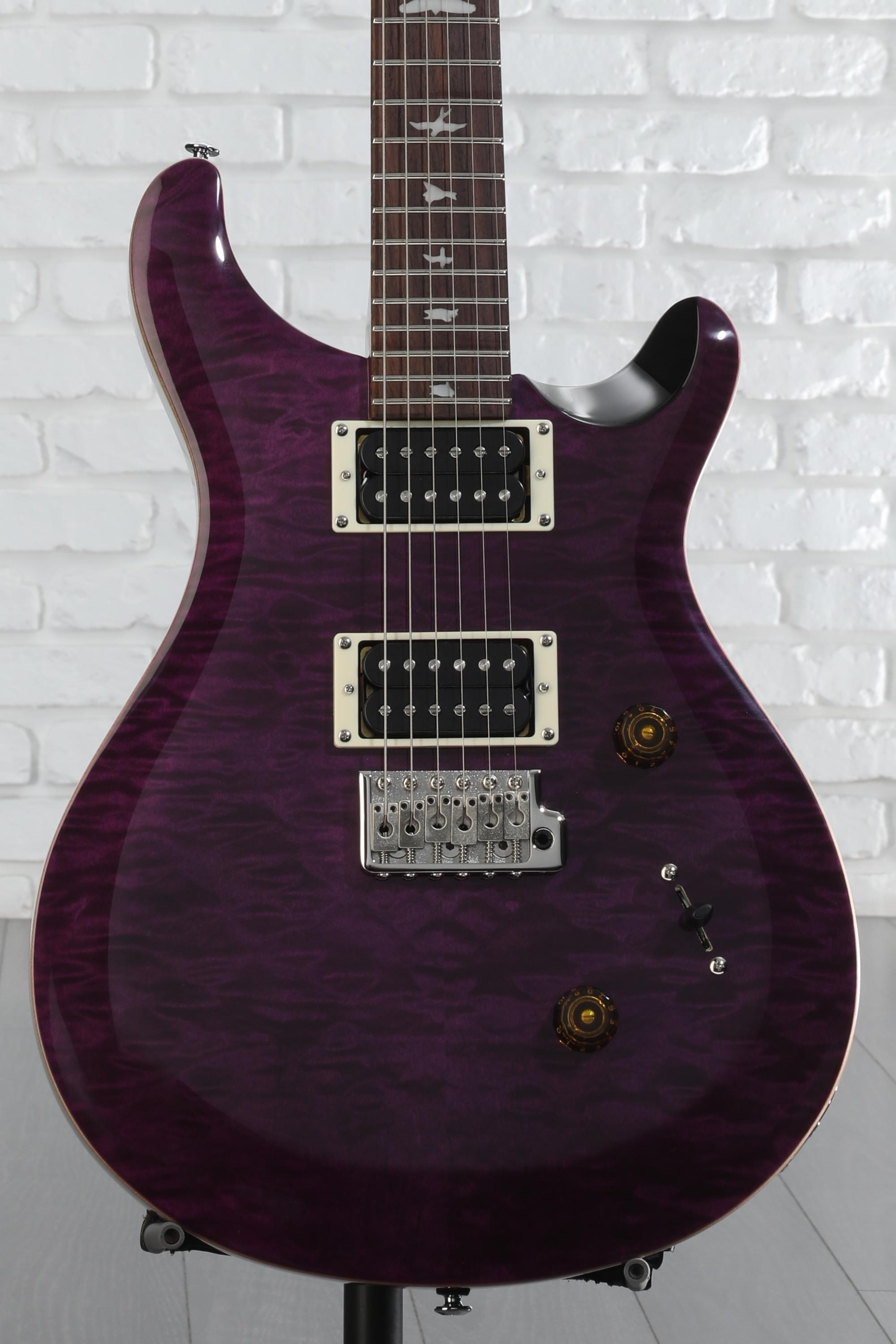 ギター Paul Reed Smith SE Custom 24 Amethyst PRS SE Floyd Custom 24 - Amethyst | Sweetwater