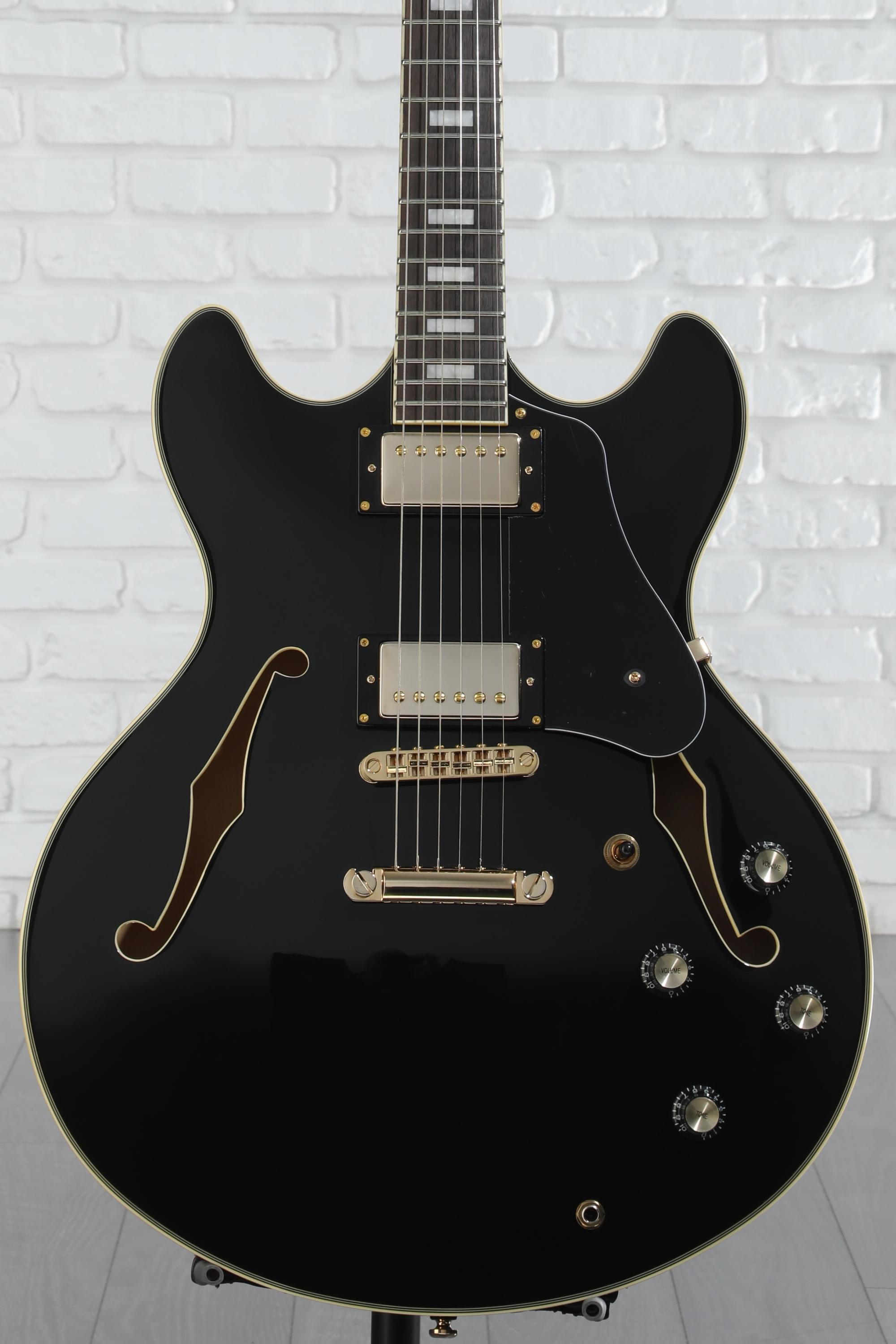 Sire Larry Carlton H7 Semi-hollow Electric Guitar - Black