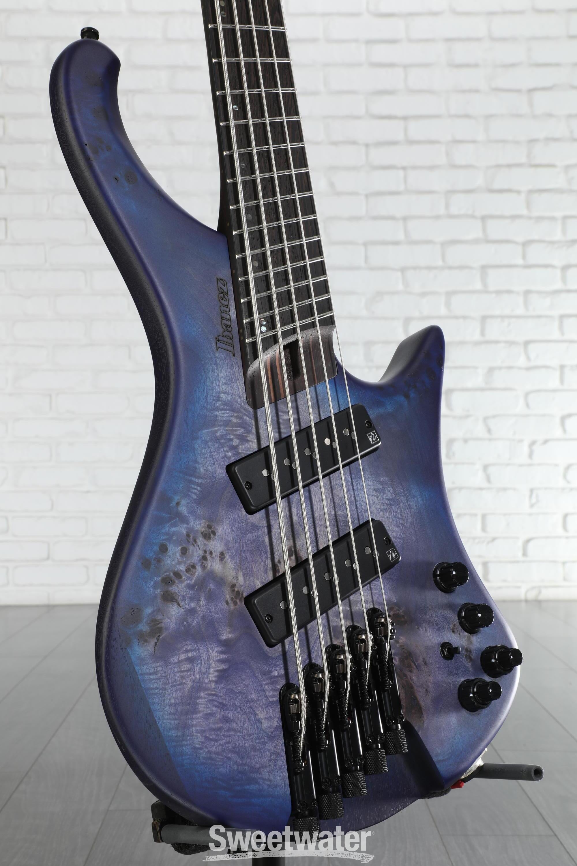 Ibanez Bass Workshop EHB1505MS Bass Guitar - Pacific Blue Burst