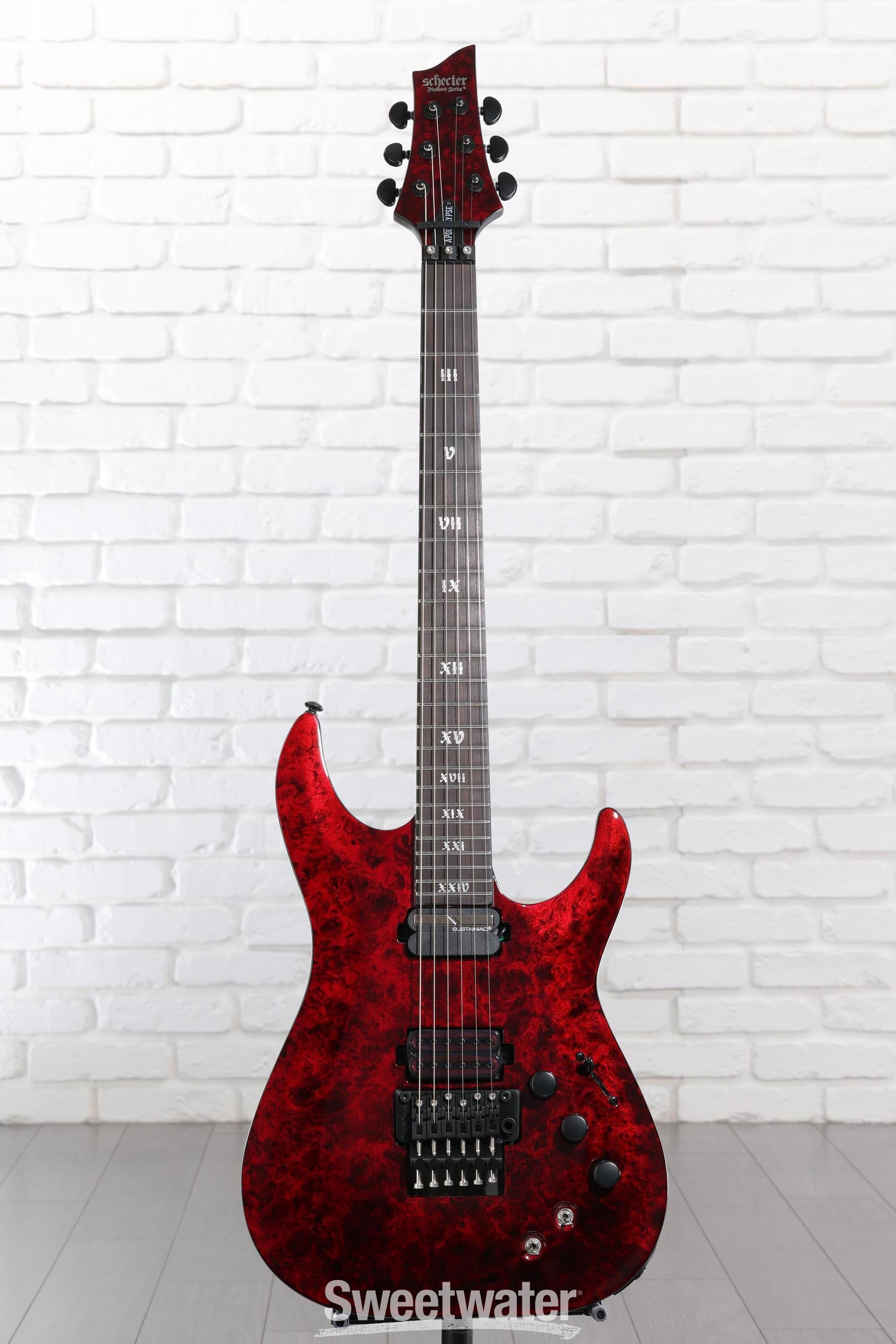 Schecter C-1 FR-S Apocalypse Electric Guitar - Red Reign | Sweetwater