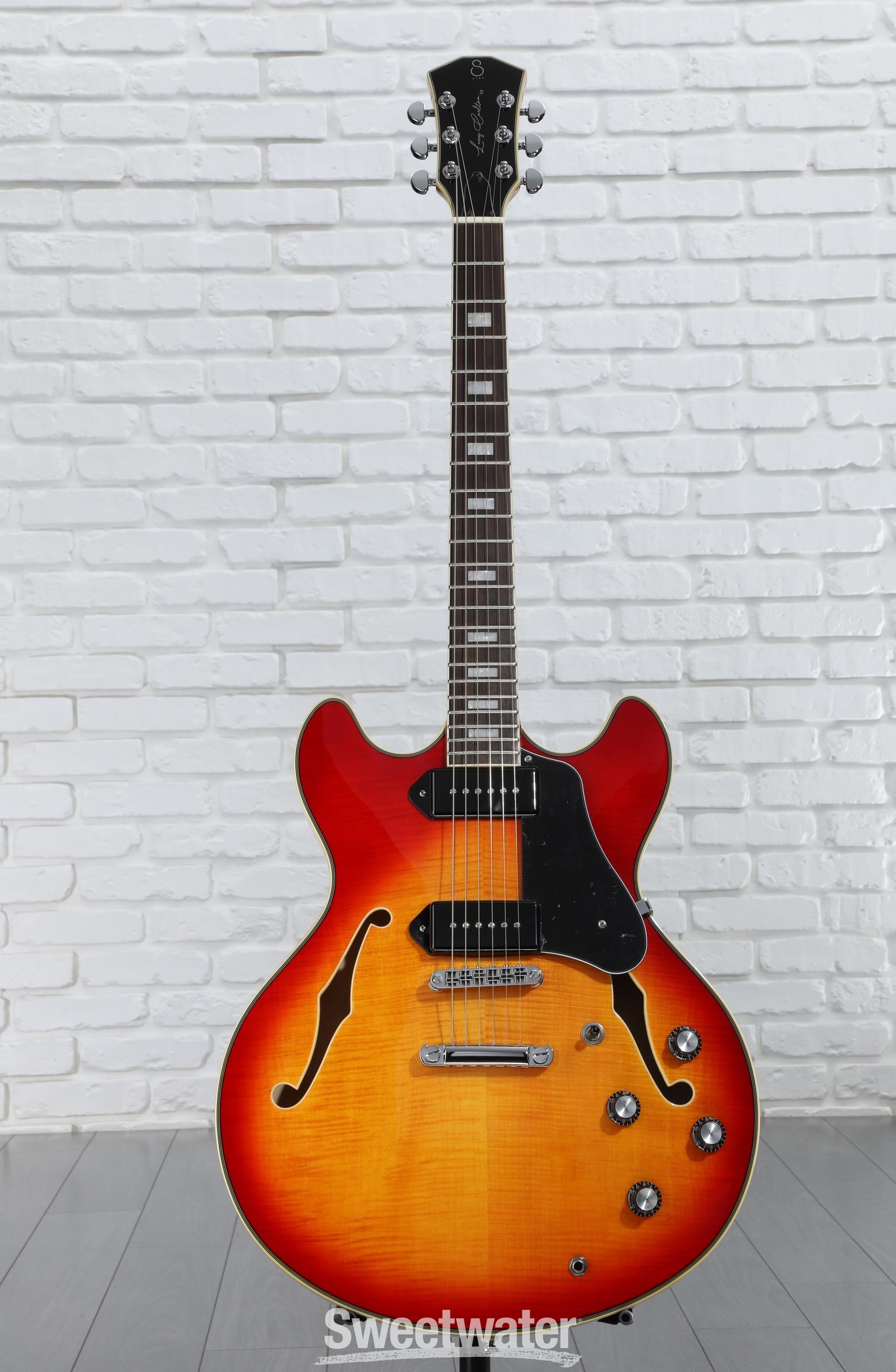 Sire Larry Carlton H7V Semi-hollowbody Electric Guitar - Cherry