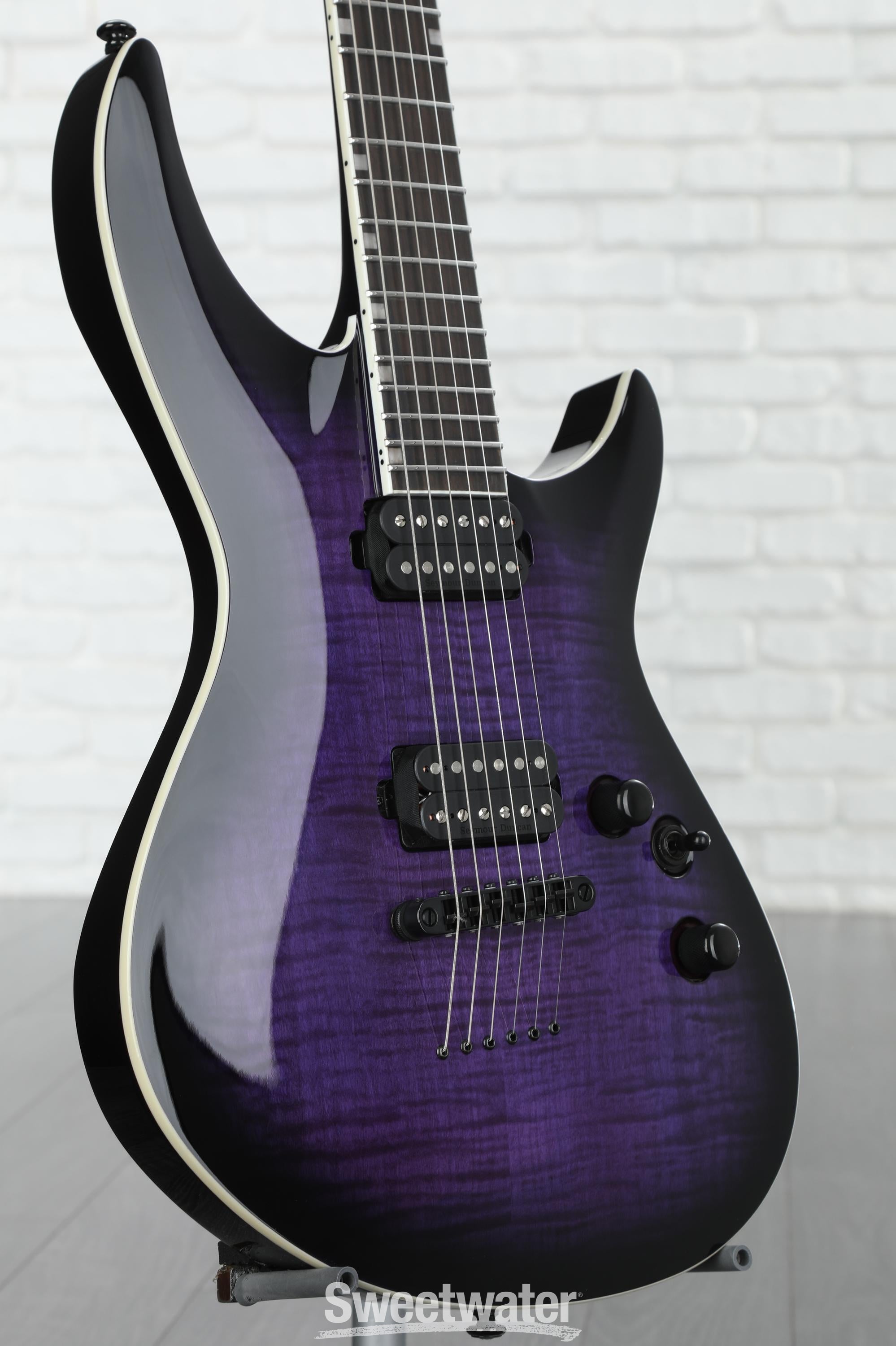 ESP LTD H3-1000FM - See-thru Purple Sunburst | Sweetwater