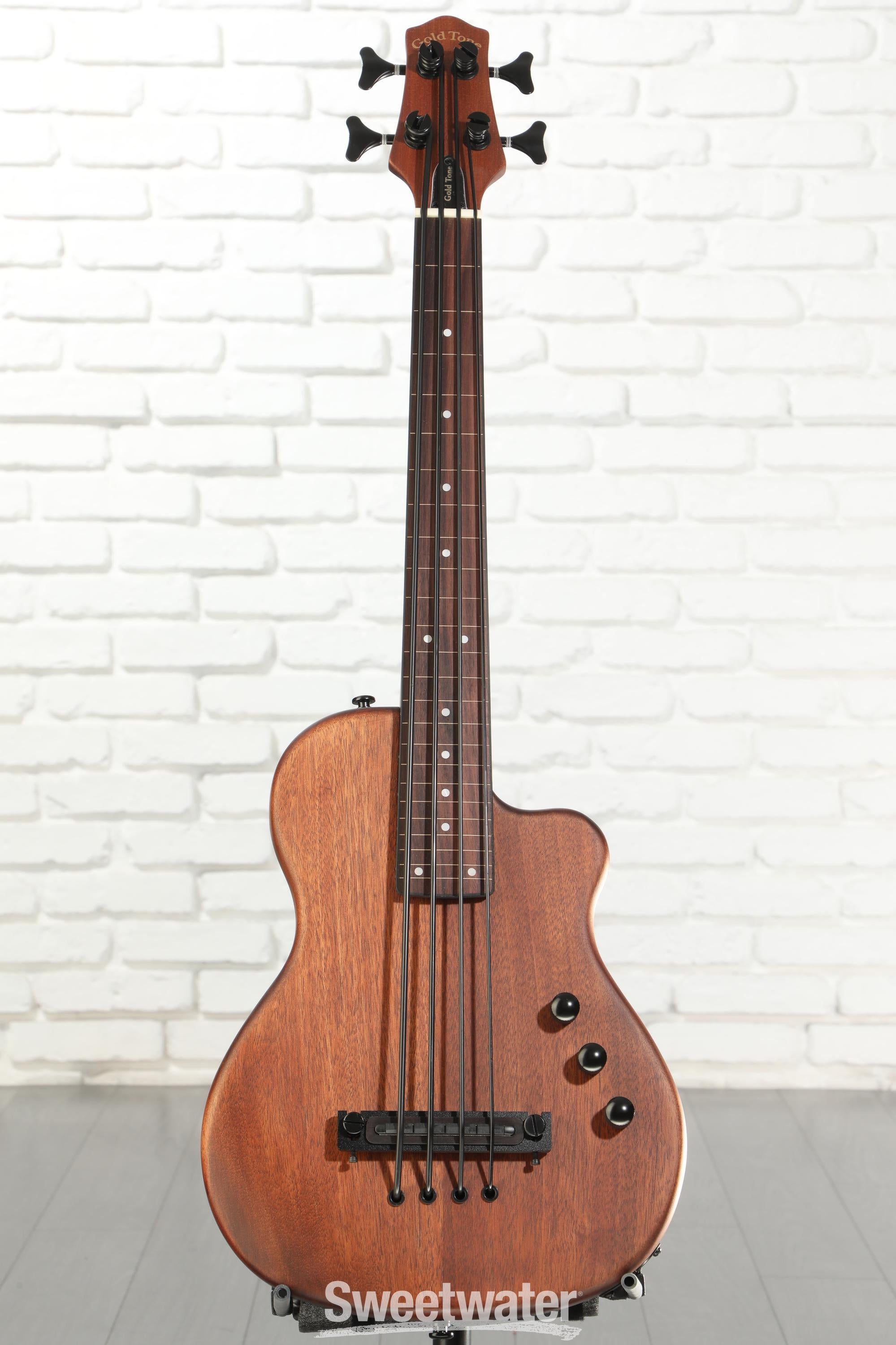 Gold Tone ME-BassFL 23-inch Scale Fretless Electric MicroBass