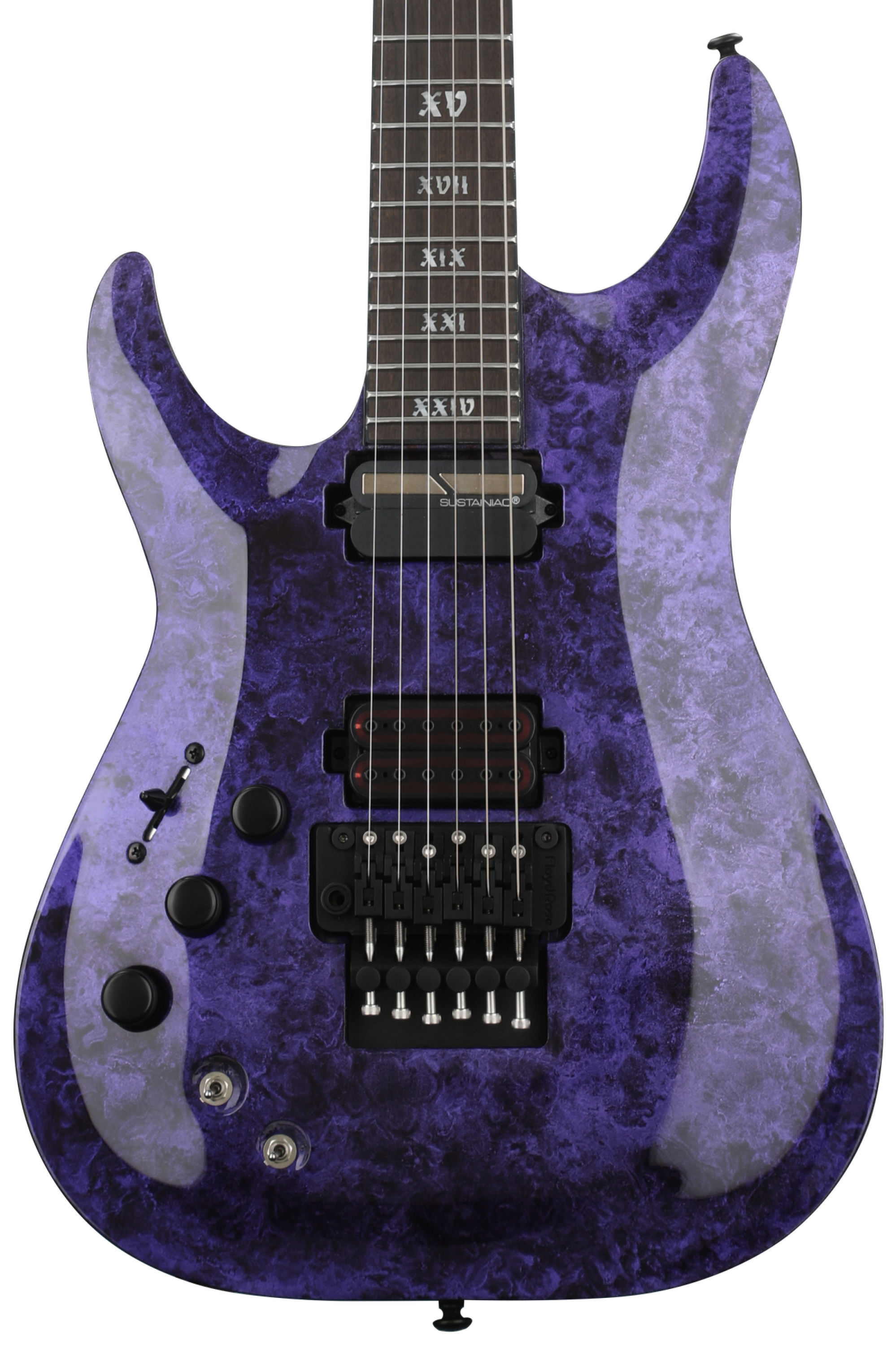 Schecter C-1 FR-S Apocalypse Left-handed - Purple Reign