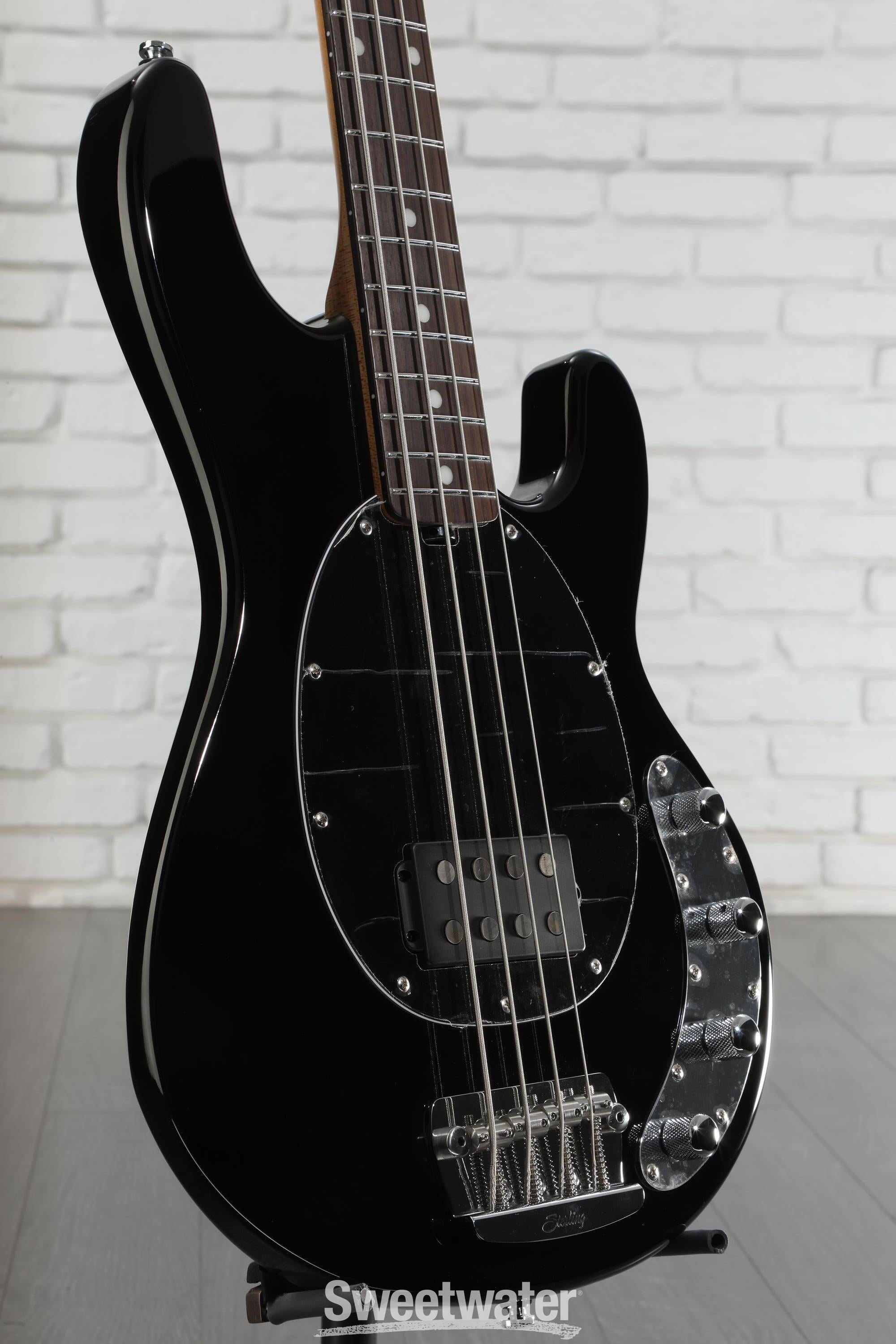 Sterling By Music Man StingRay RAY34 Bass Guitar - Black