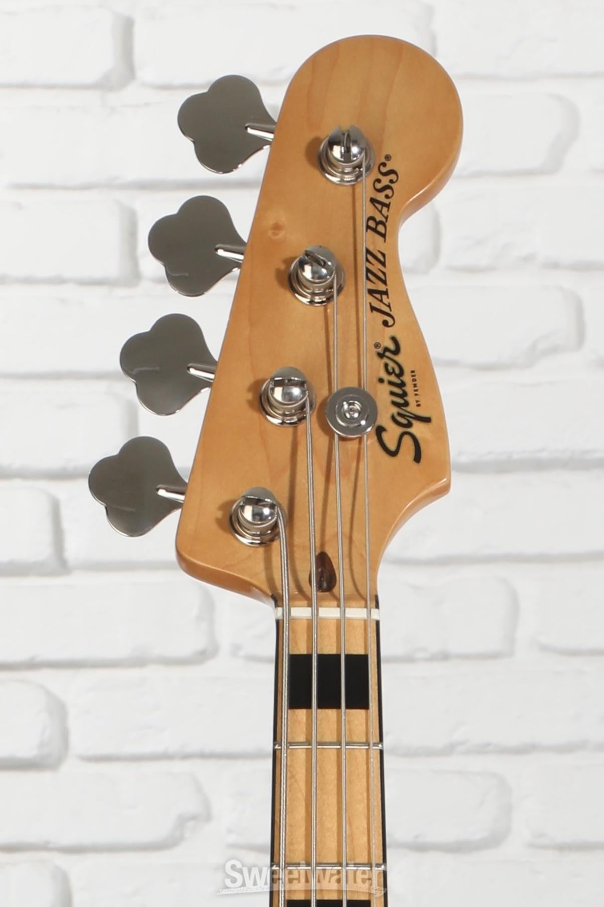 新品未使用Squier Classic Vibe ’70s Jazz Bass Squier - Classic Vibe '70s Jazz Bass - Natural | Mass Street Music