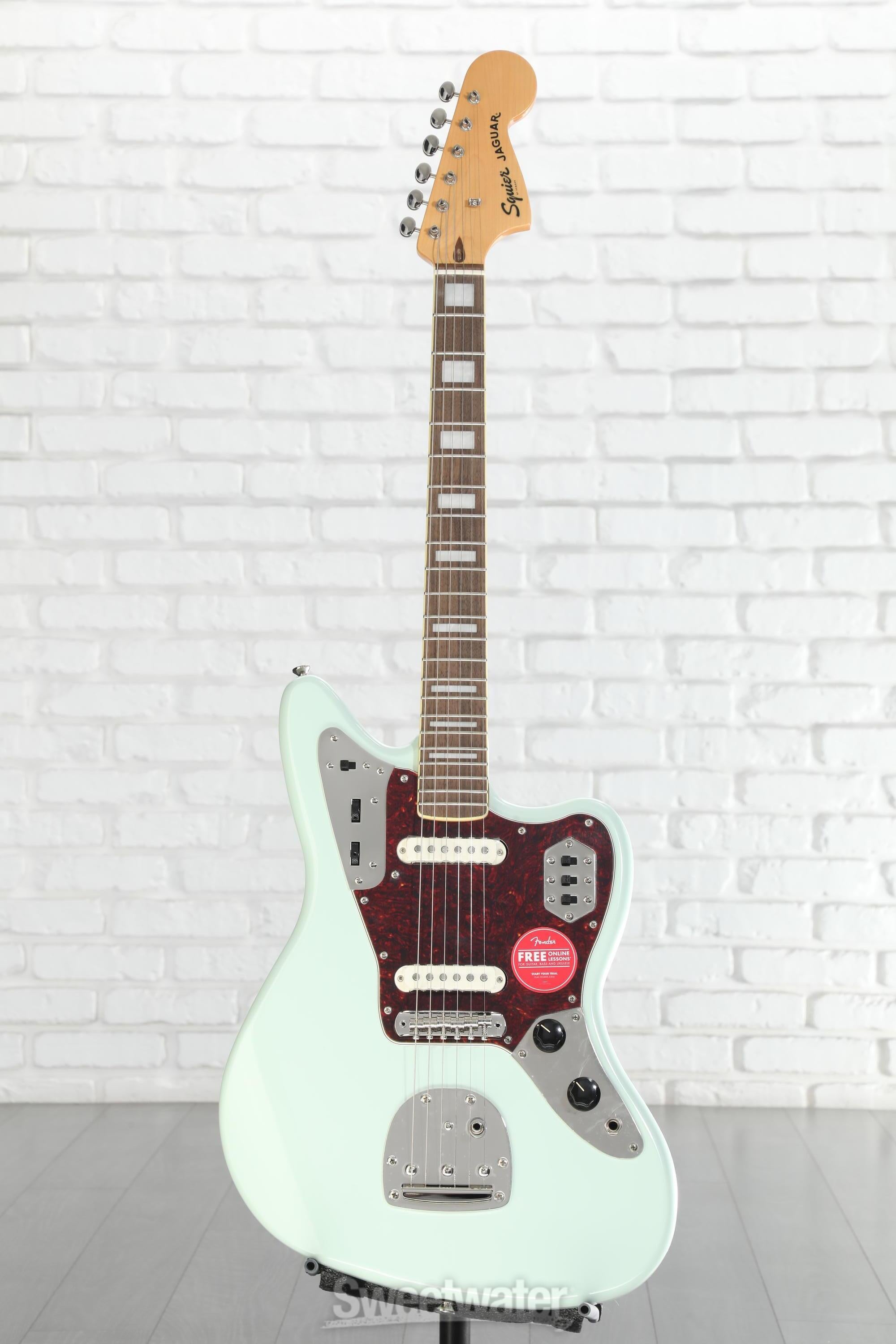 ギター Squier Jaguar Classic Vibe 70s Squier Classic Vibe '70s Jaguar - Surf Green | Sweetwater