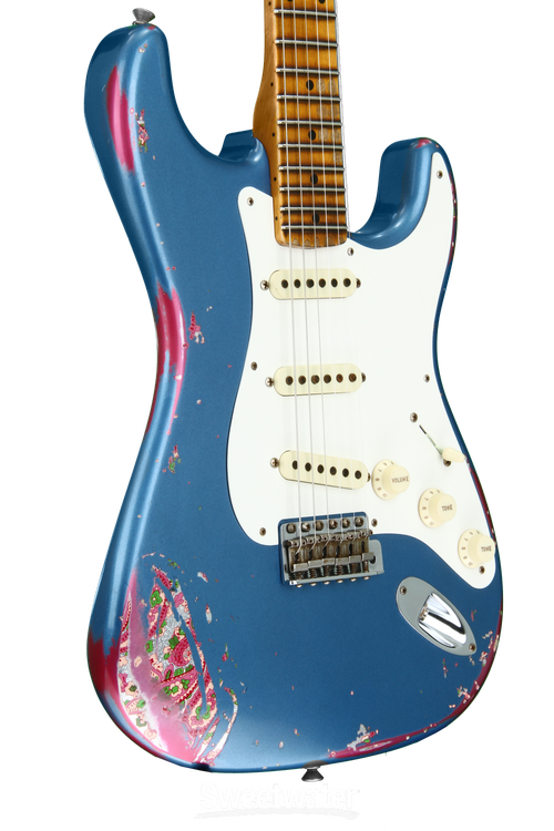 ◆ CustomElectrolic Relic Lake.P.BStrato◆ Fender Custom Shop 1962 Stratocaster Relic – Lake Placid