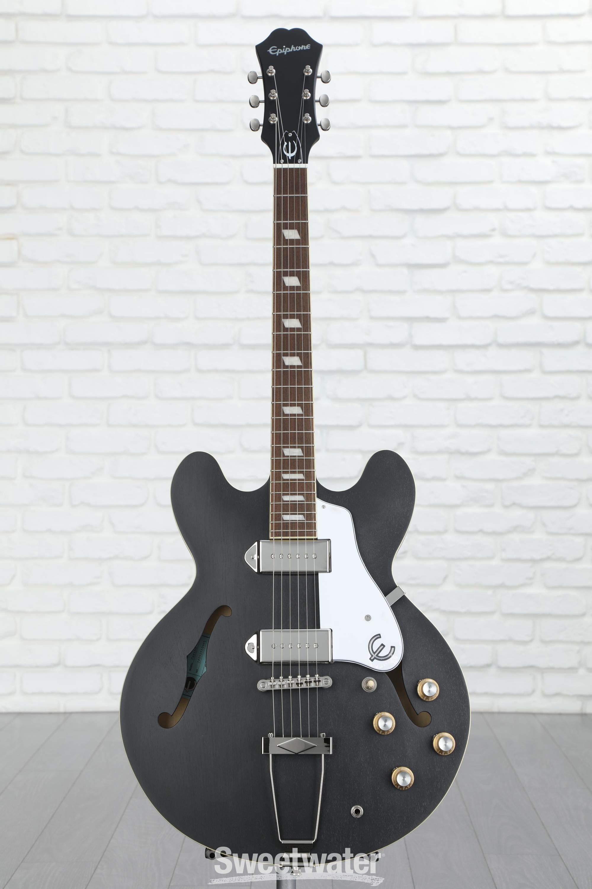 Epiphone Casino Worn Hollowbody - Worn Ebony