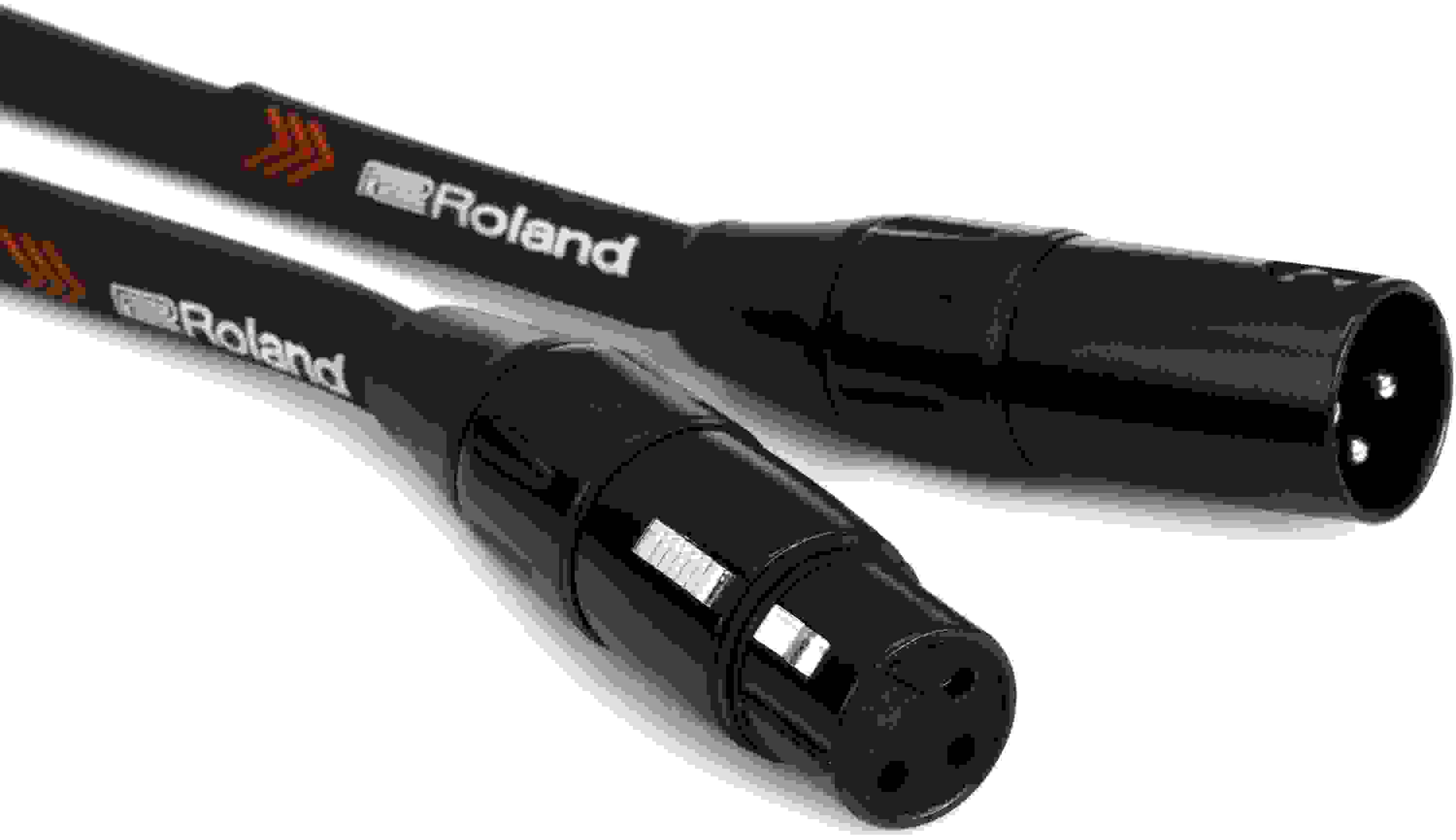 Roland RMC-B10 Black Series Microphone Cable - 10 foot