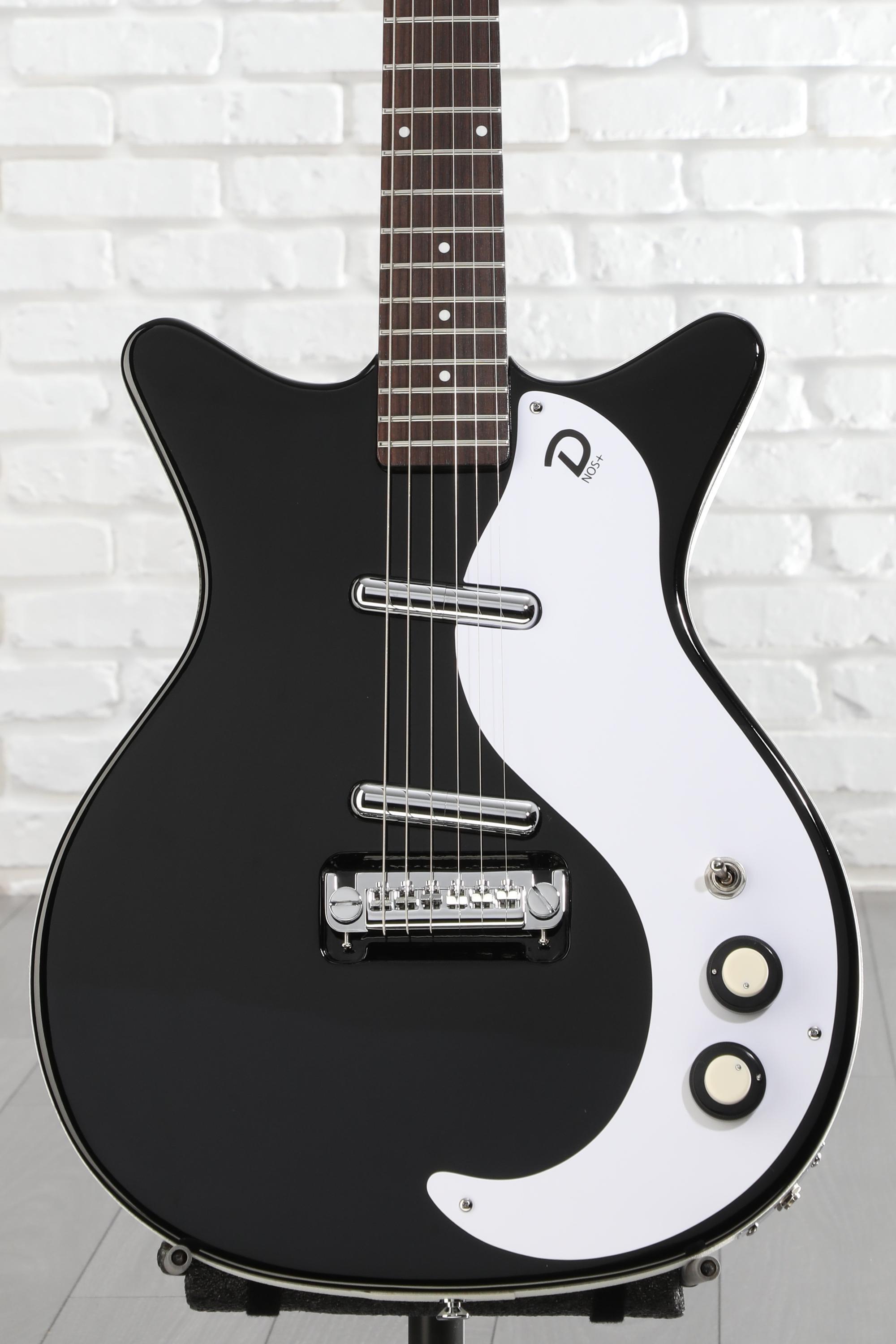 Danelectro '59M NOS+ Semi-hollowbody Electric Guitar - Black