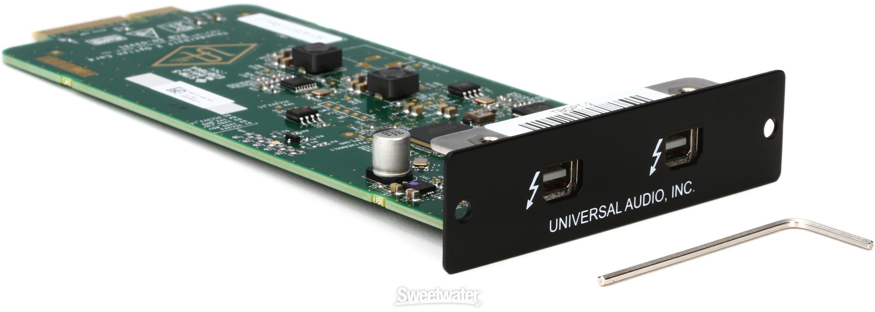 Universal Audio Apollo Thunderbolt 2 Option Card Reviews | Sweetwater