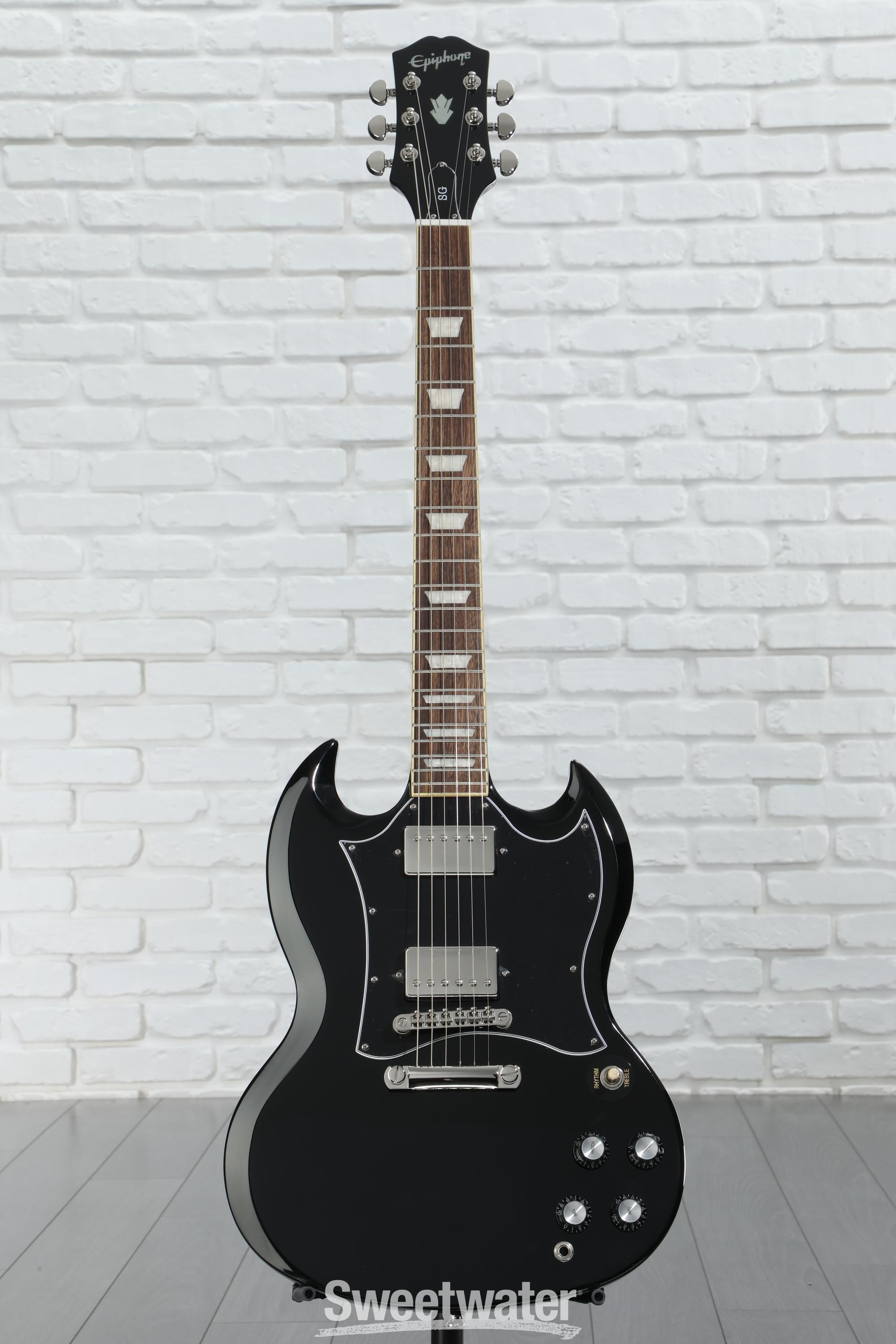 ギター Epiphone SG Standard Ebony Epiphone SG Custom, Ebony