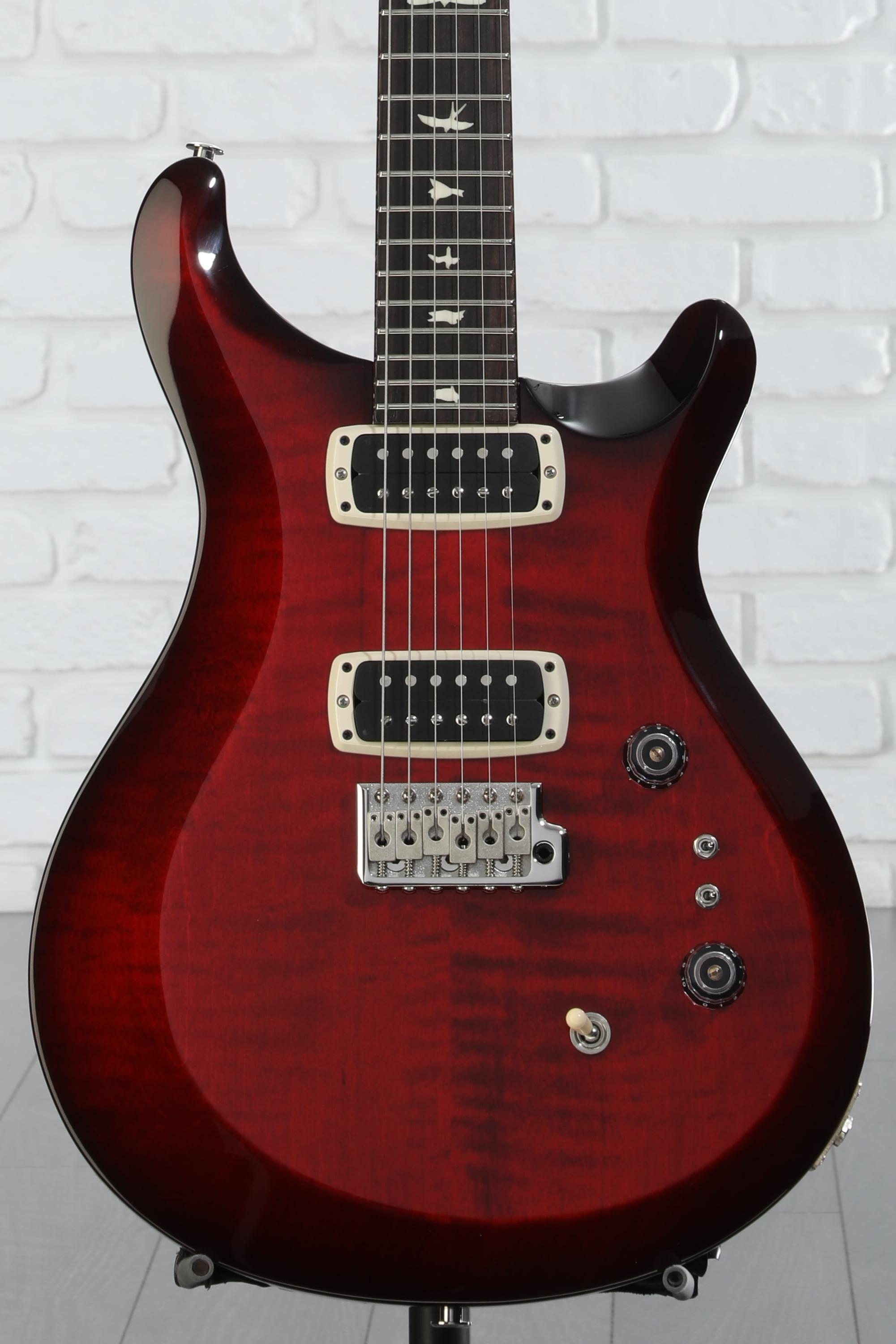 PRS S2 Custom 24-08 Electric Guitar - Fire Red Burst