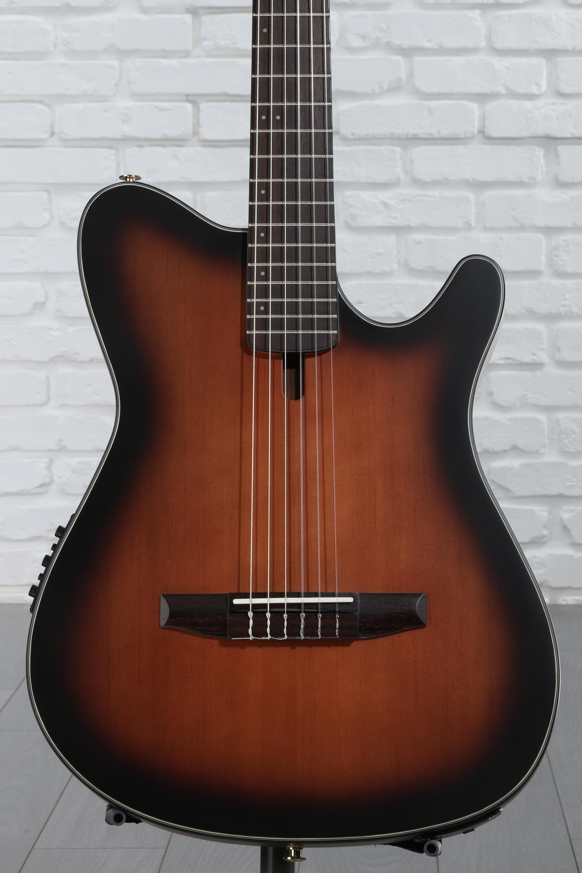 Ibanez FRH10N Thinline Nylon Acoustic-electric Guitar - Brown