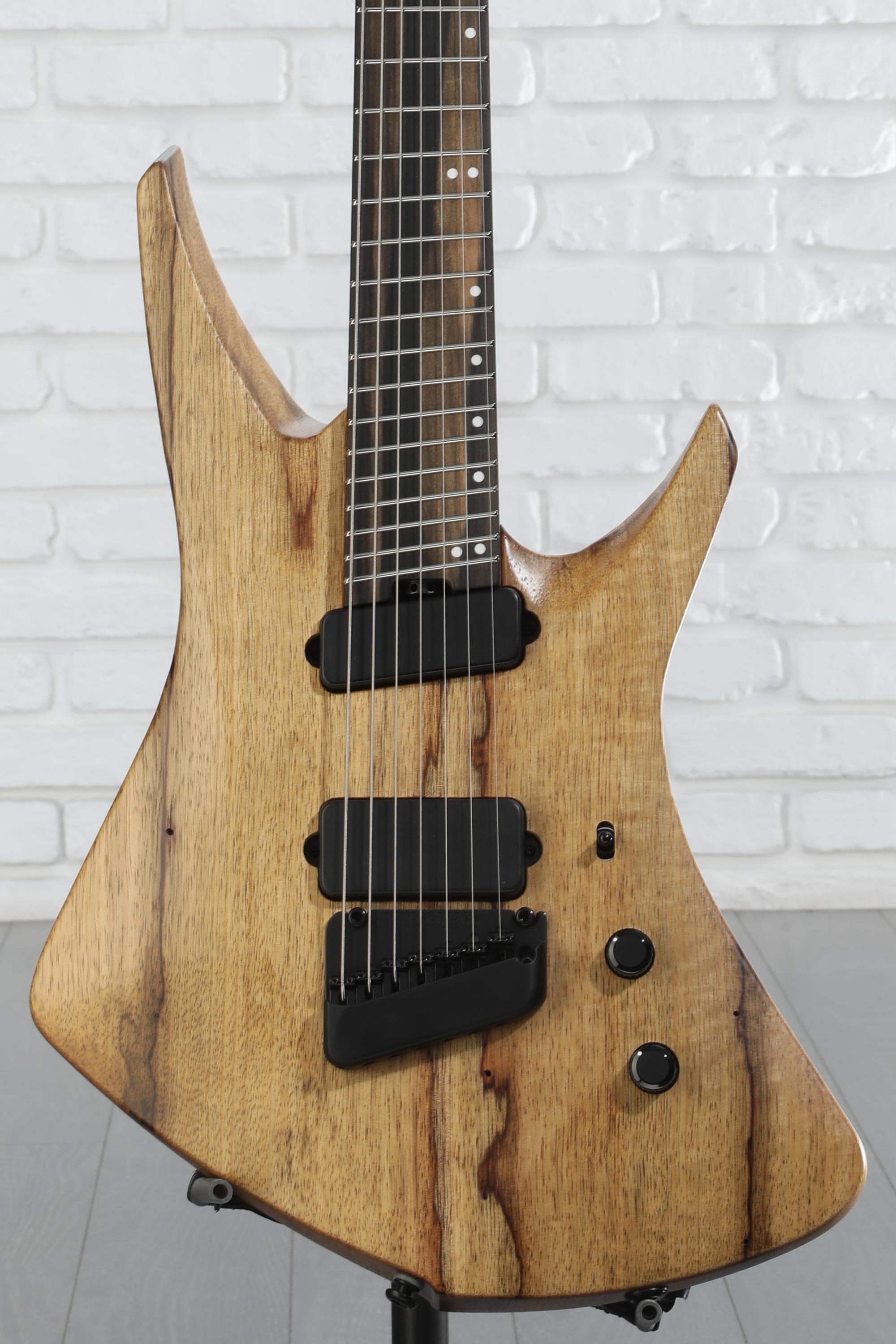 Ernie Ball Music Man Kaizen 7-string Electric Guitar - Black Limba