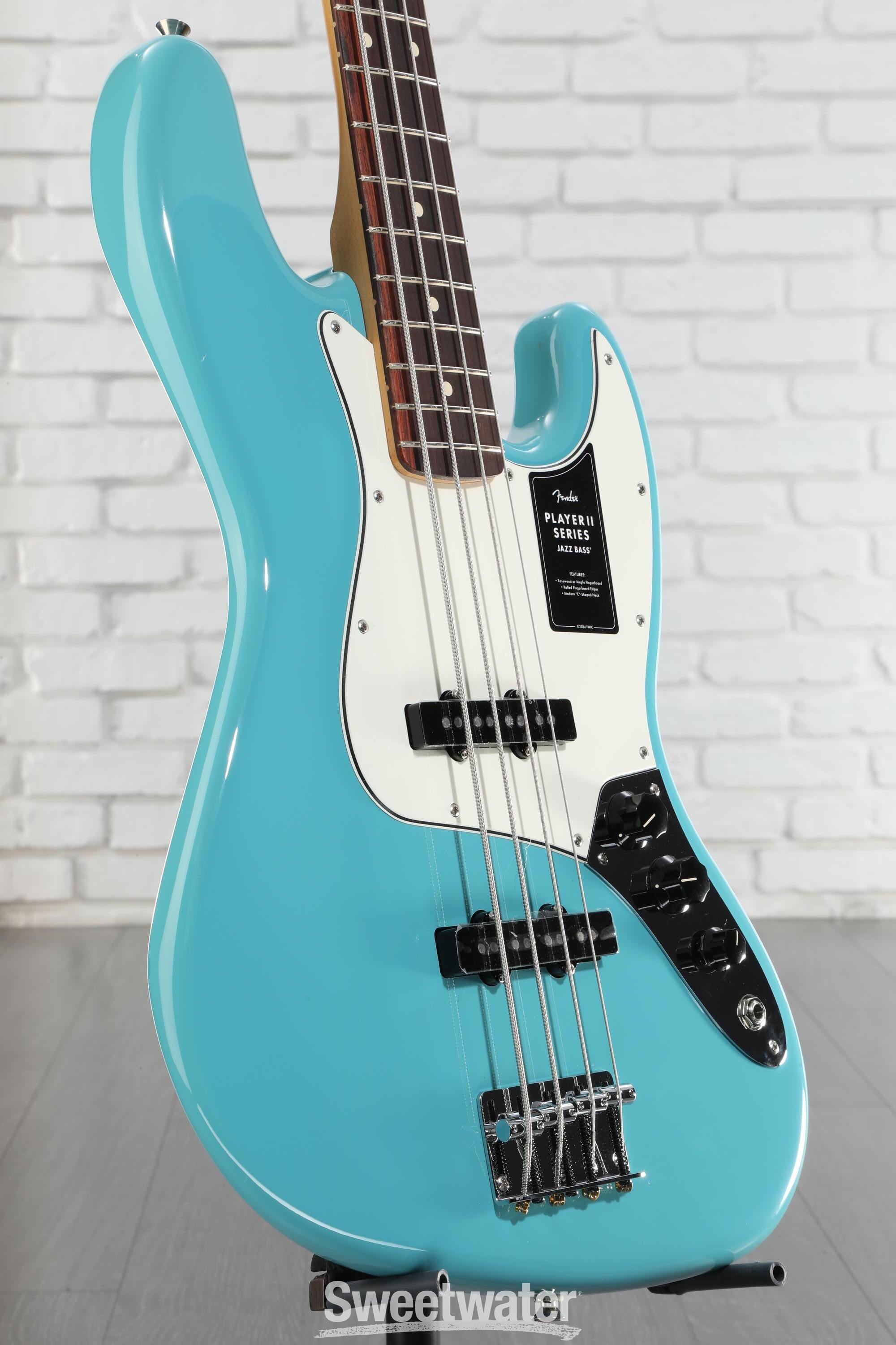 Fender Player Ⅱ Jazz Bass Amazon.com: Fender Player II Jazz Bass - Polar White with Maple