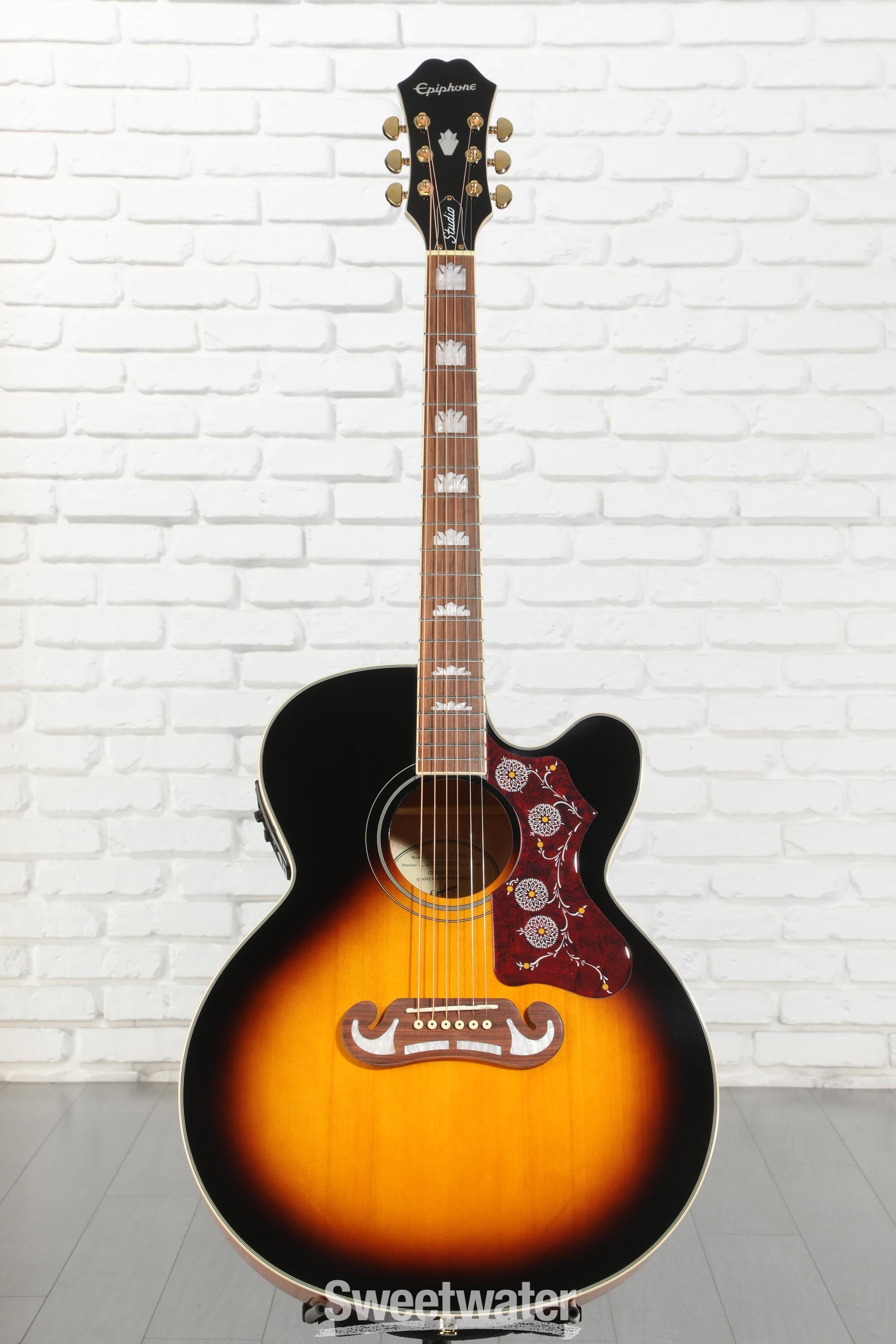 ギター Epiphone J-200EC Studio Vintage Sunburst ギター Epiphone J-200EC Studio Vintage Sunburst Epiphone J-200EC